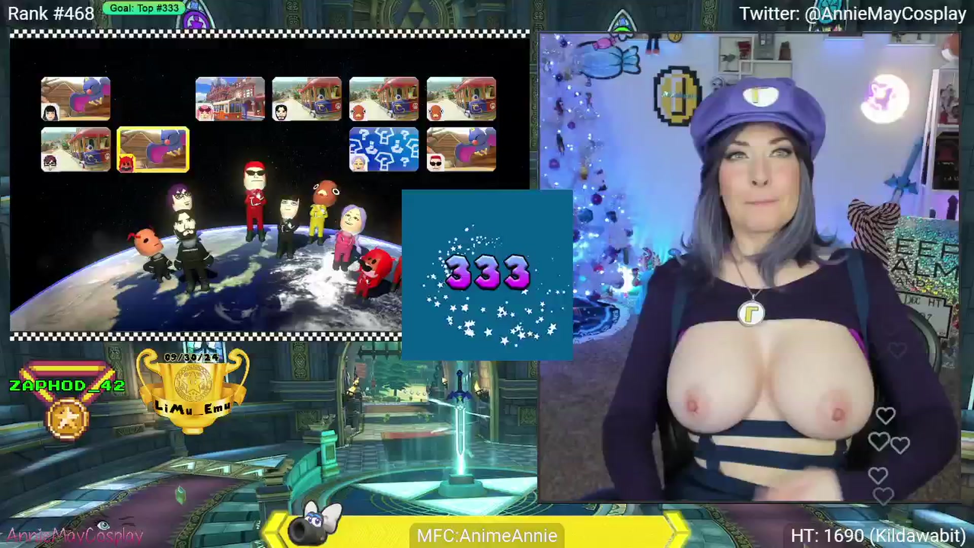 Gallery image thumbnail from AnimeAnnie's myfreecams stream on, 12/31/2024, 03:28 image 20 of 20