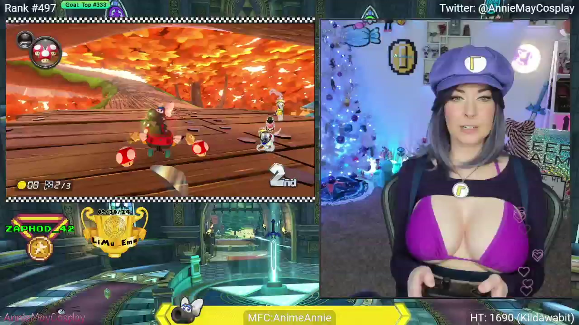 Gallery image thumbnail from AnimeAnnie's myfreecams stream on, 12/31/2024, 03:28 image 4 of 20