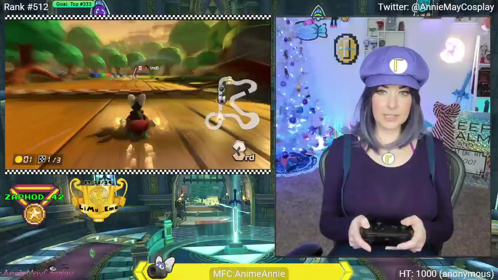 Gallery image thumbnail from AnimeAnnie's myfreecams stream on, 12/31/2024, 03:28 image 1 of 20
