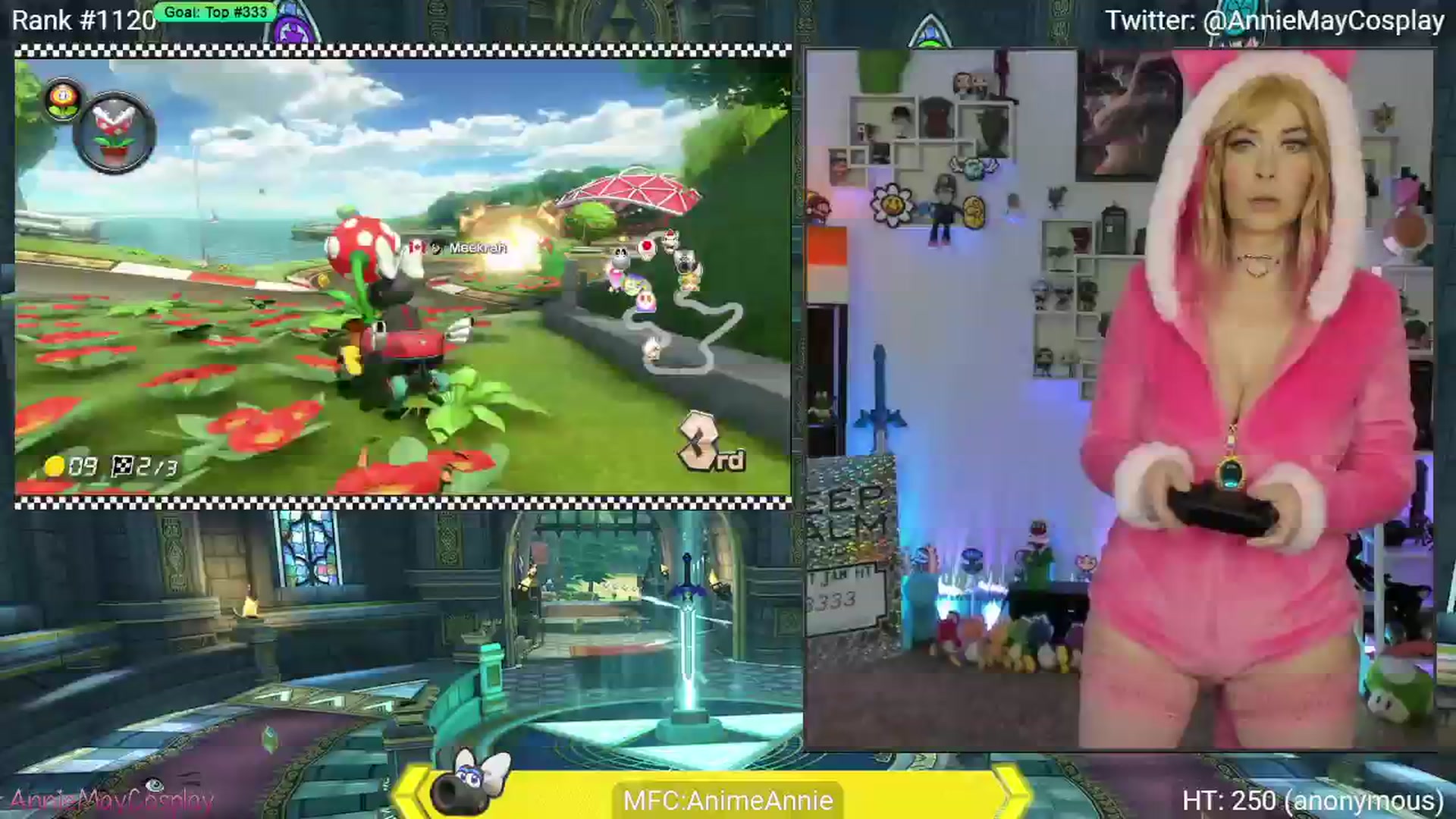 Gallery image thumbnail from AnimeAnnie's myfreecams stream on, 01/07/2025, 02:57 image 12 of 20