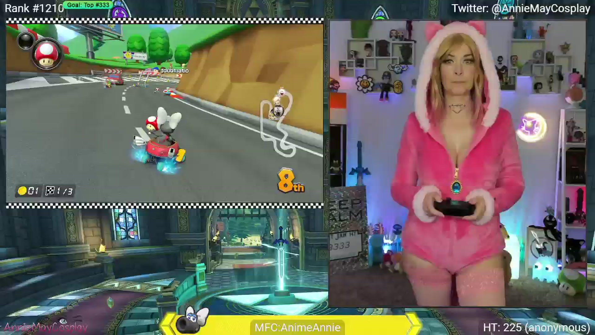 Gallery image thumbnail from AnimeAnnie's myfreecams stream on, 01/07/2025, 02:57 image 8 of 20
