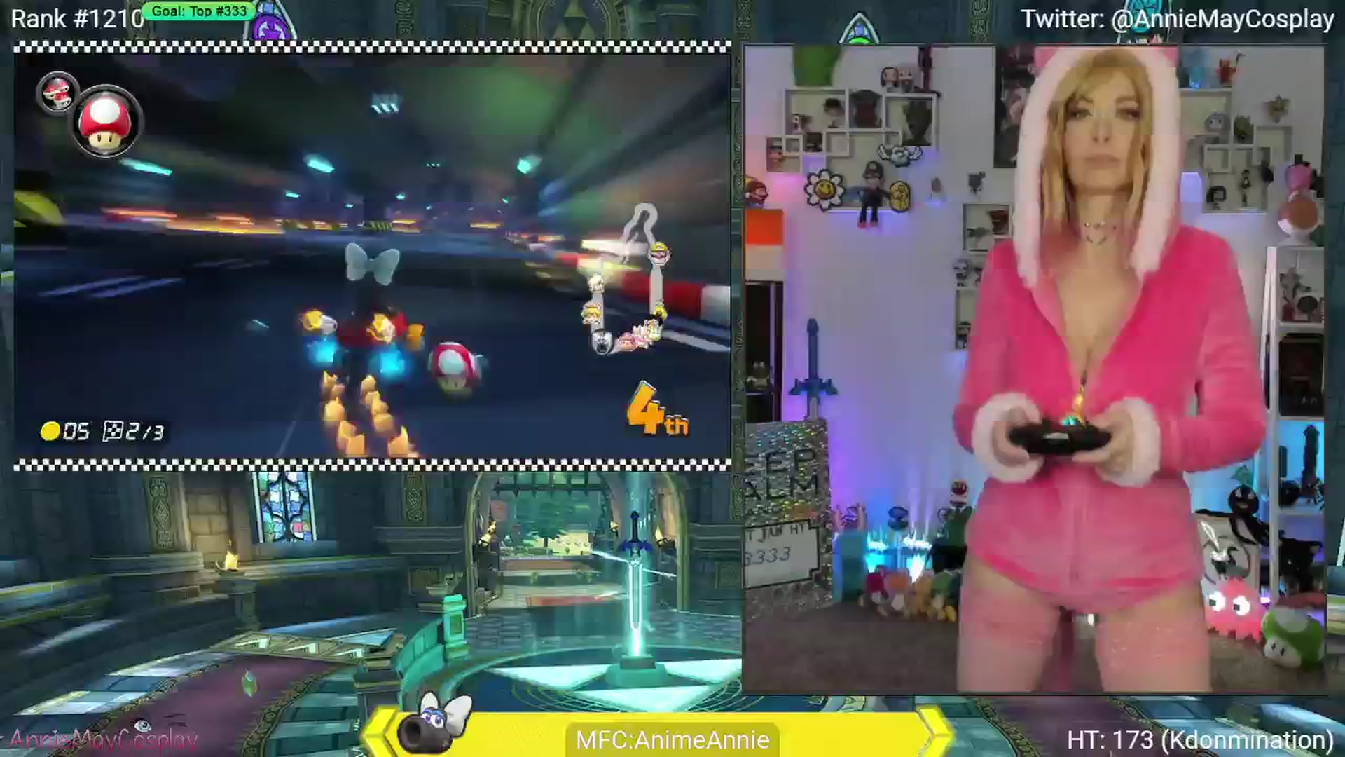Gallery image thumbnail from AnimeAnnie's myfreecams stream on, 01/07/2025, 02:57 image 7 of 20