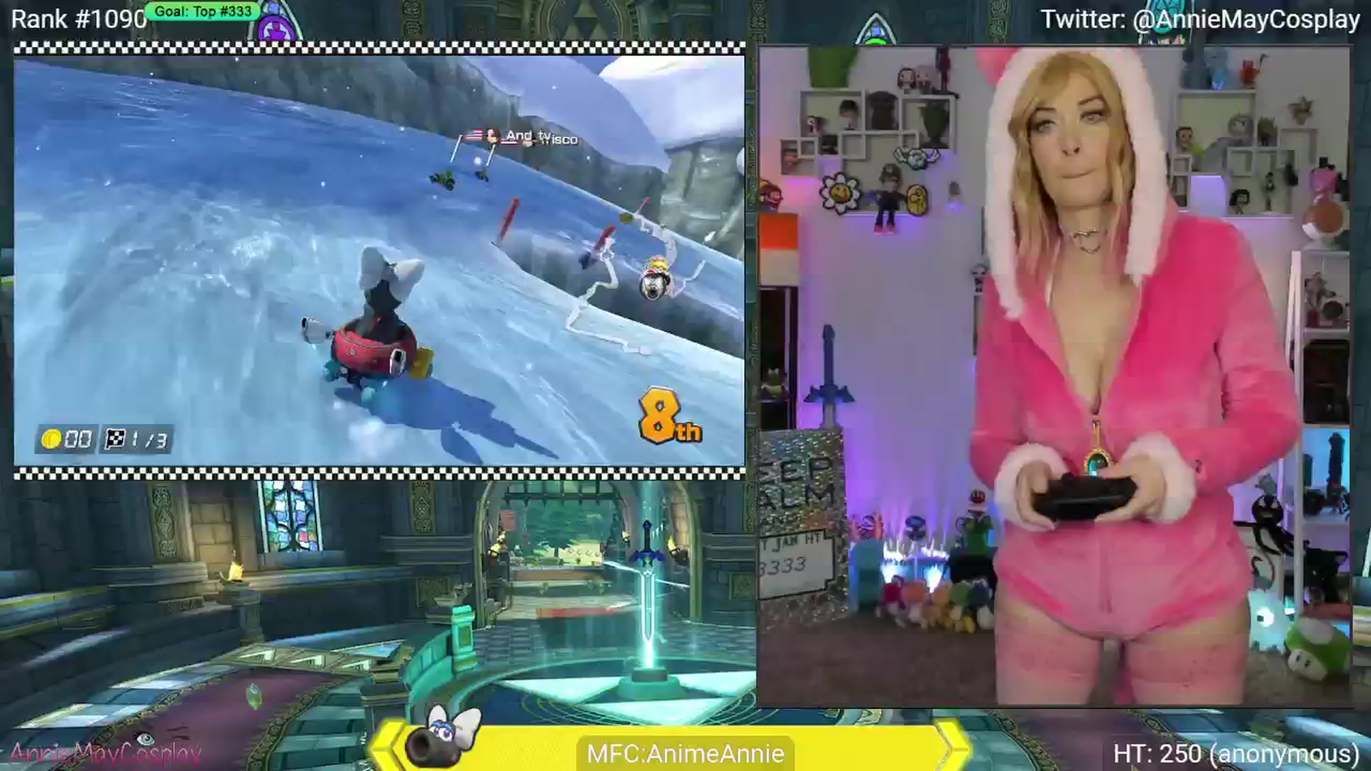 Gallery image thumbnail from AnimeAnnie's myfreecams stream on, 01/07/2025, 02:57 image 13 of 20