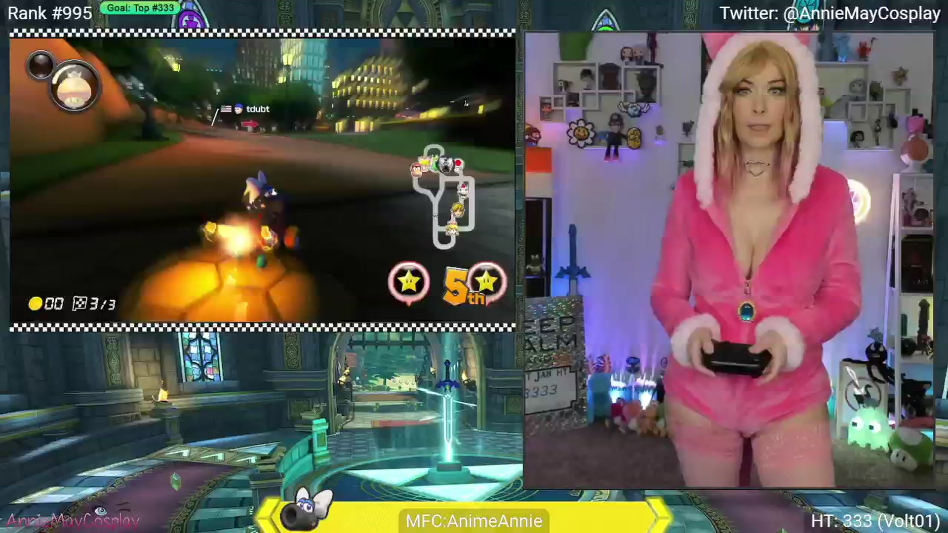 Gallery image thumbnail from AnimeAnnie's myfreecams stream on, 01/07/2025, 02:57 image 17 of 20
