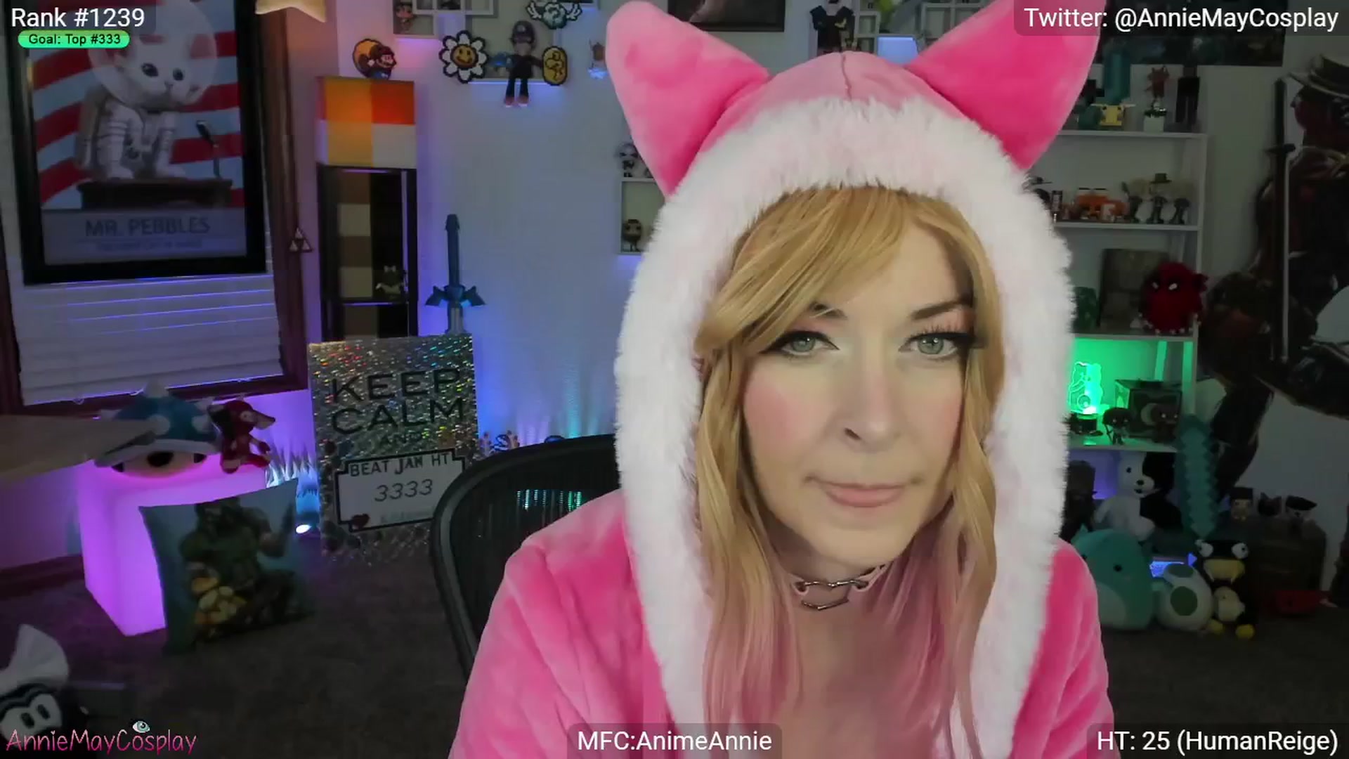 Gallery image thumbnail from AnimeAnnie's myfreecams stream on, 01/07/2025, 02:57 image 3 of 20