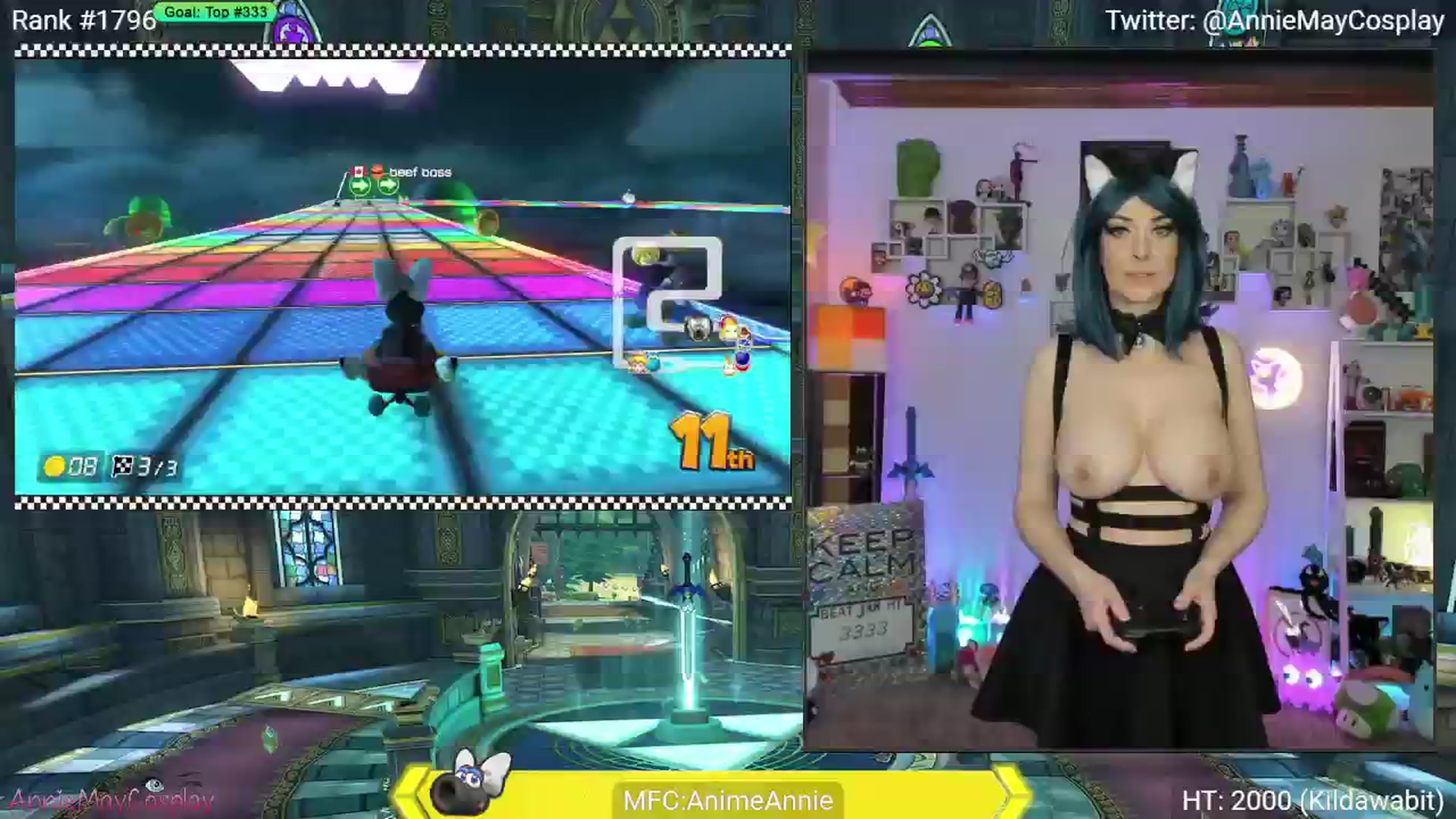 Gallery image thumbnail from AnimeAnnie's myfreecams stream on, 01/26/2025, 04:57 image 11 of 20
