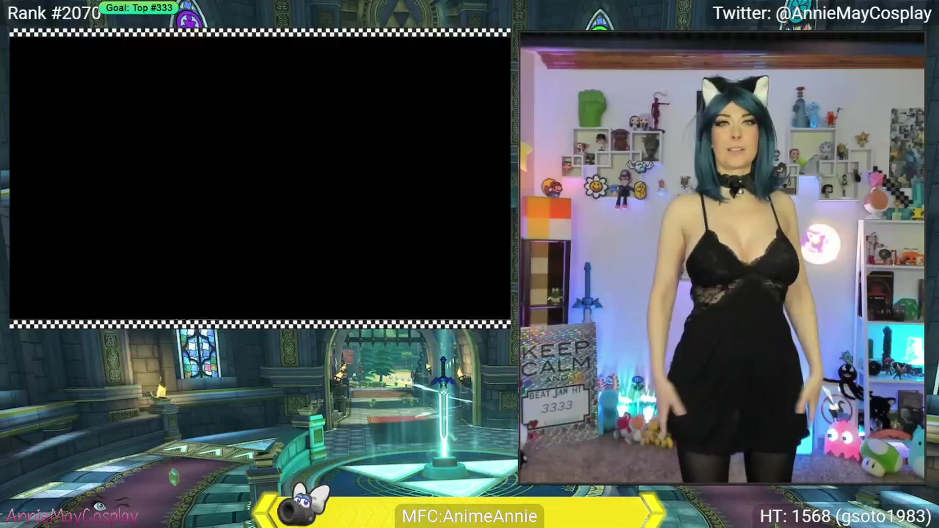 Gallery image thumbnail from AnimeAnnie's myfreecams stream on, 01/26/2025, 04:57 image 8 of 20