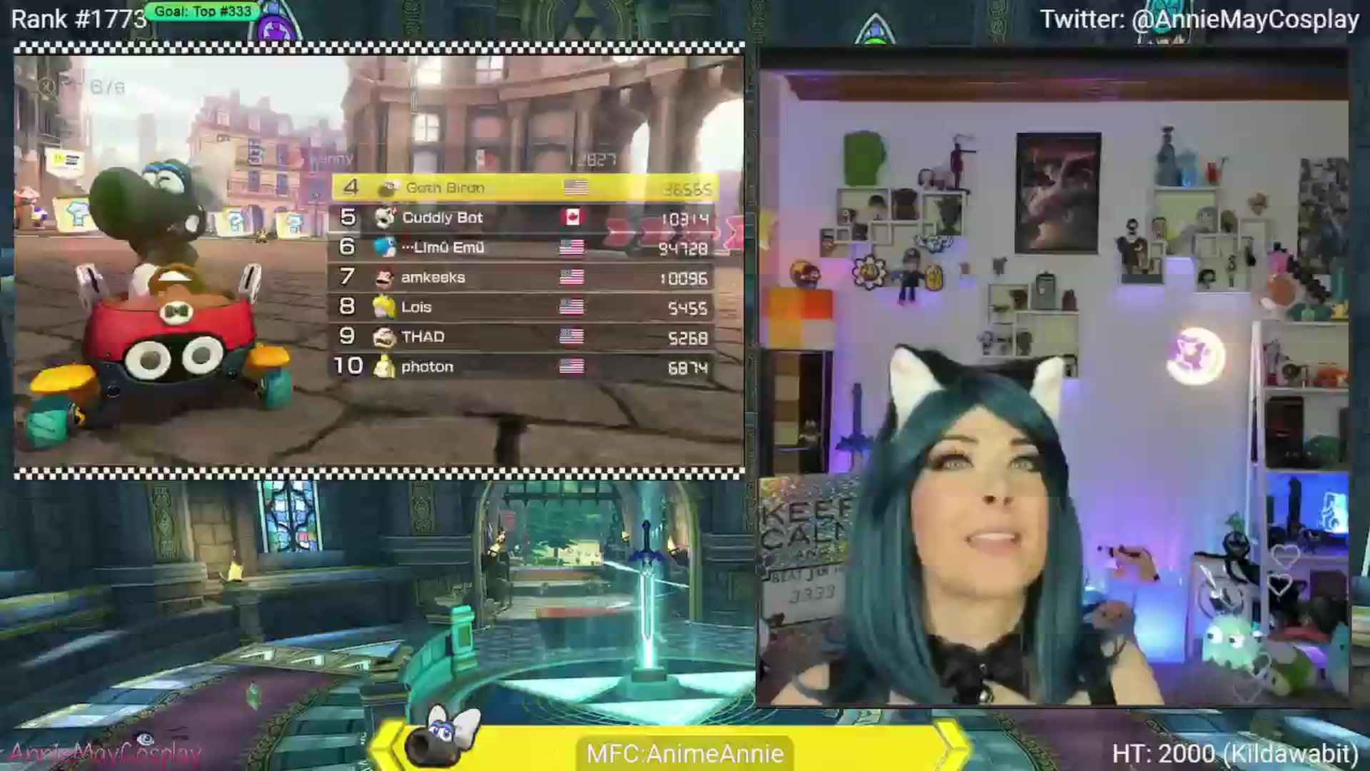 Gallery image thumbnail from AnimeAnnie's myfreecams stream on, 01/26/2025, 04:57 image 12 of 20
