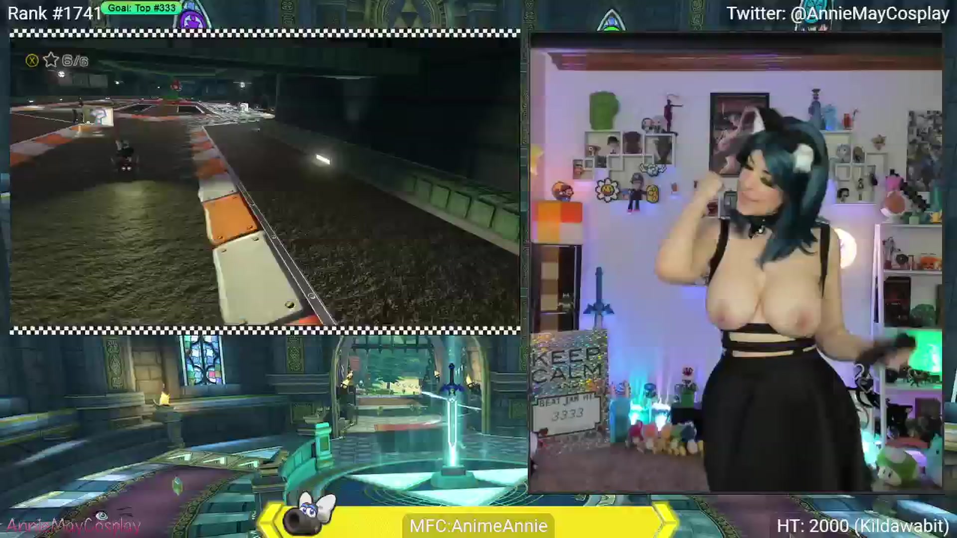Gallery image thumbnail from AnimeAnnie's myfreecams stream on, 01/26/2025, 04:57 image 14 of 20
