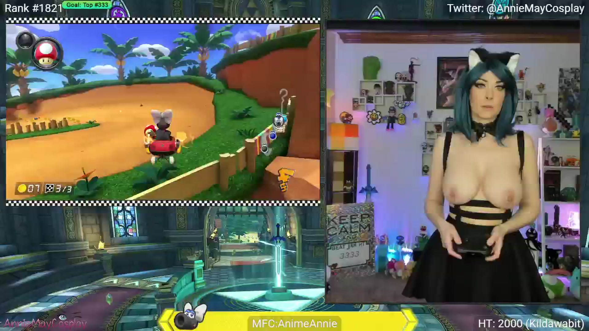 Gallery image thumbnail from AnimeAnnie's myfreecams stream on, 01/26/2025, 04:57 image 10 of 20