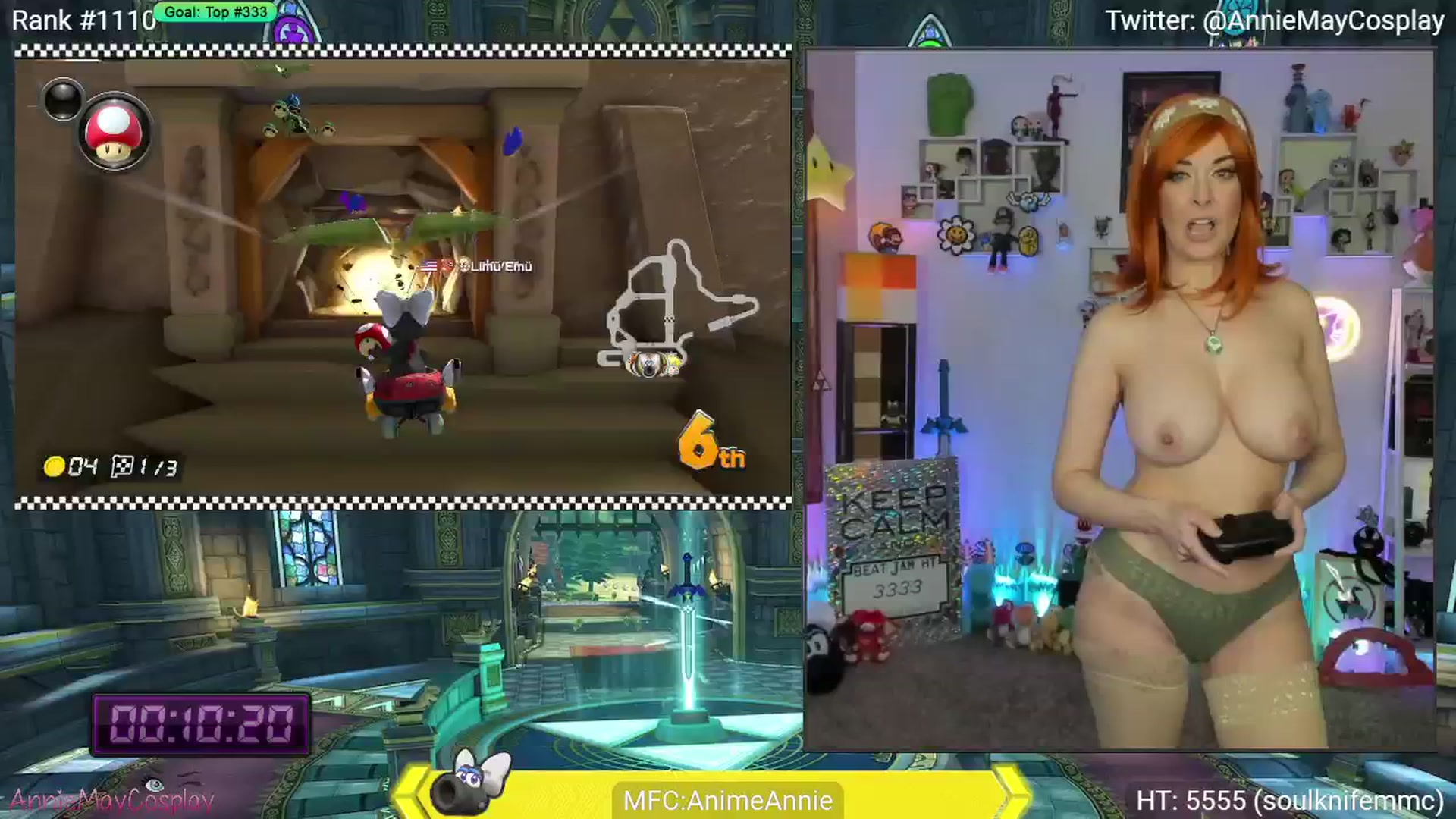 Gallery image thumbnail from AnimeAnnie's myfreecams stream on, 01/28/2025, 05:46 image 13 of 20
