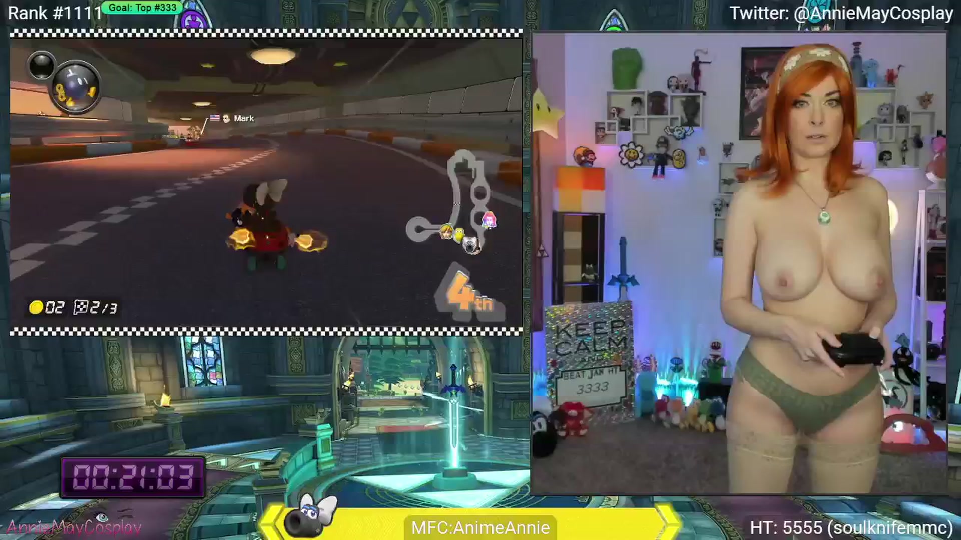 Gallery image thumbnail from AnimeAnnie's myfreecams stream on, 01/28/2025, 05:46 image 12 of 20