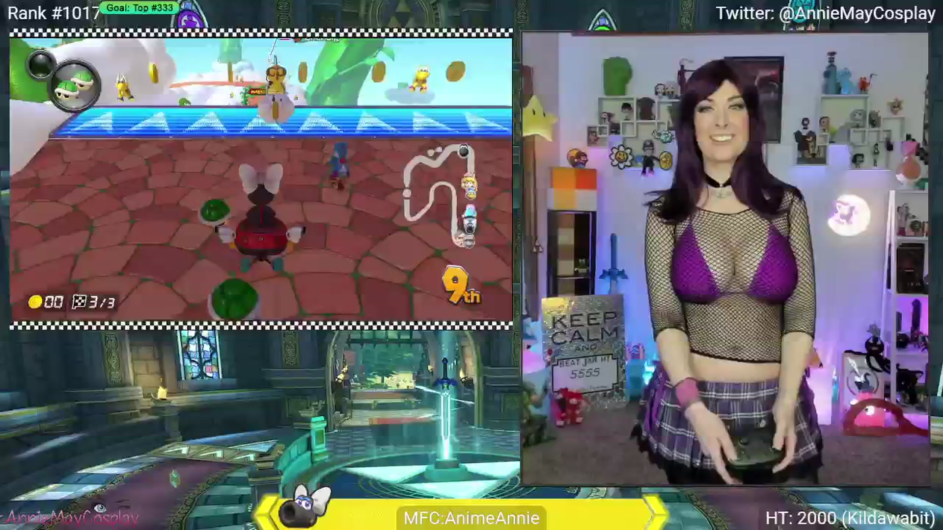 Gallery image thumbnail from AnimeAnnie's myfreecams stream on, 01/31/2025, 04:33 image 14 of 20