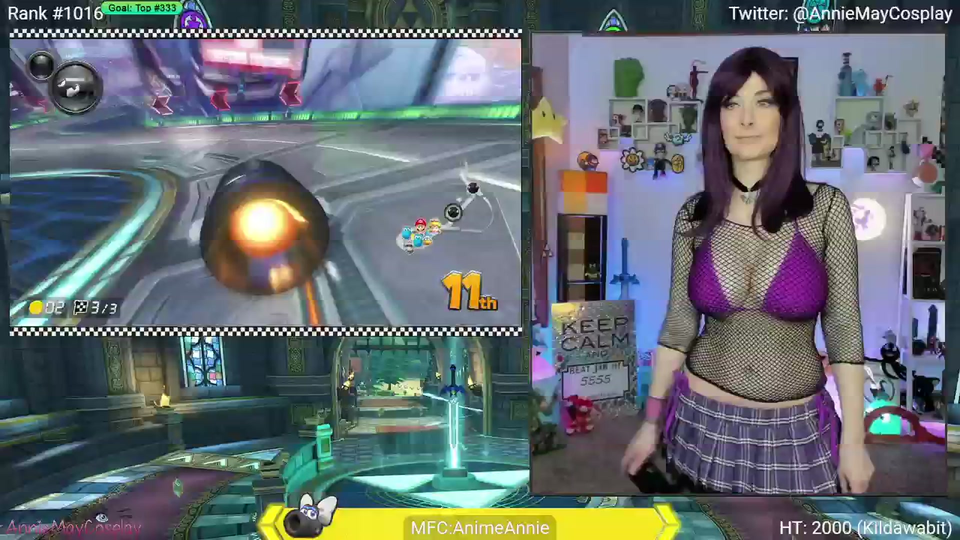 Gallery image thumbnail from AnimeAnnie's myfreecams stream on, 01/31/2025, 04:33 image 13 of 20