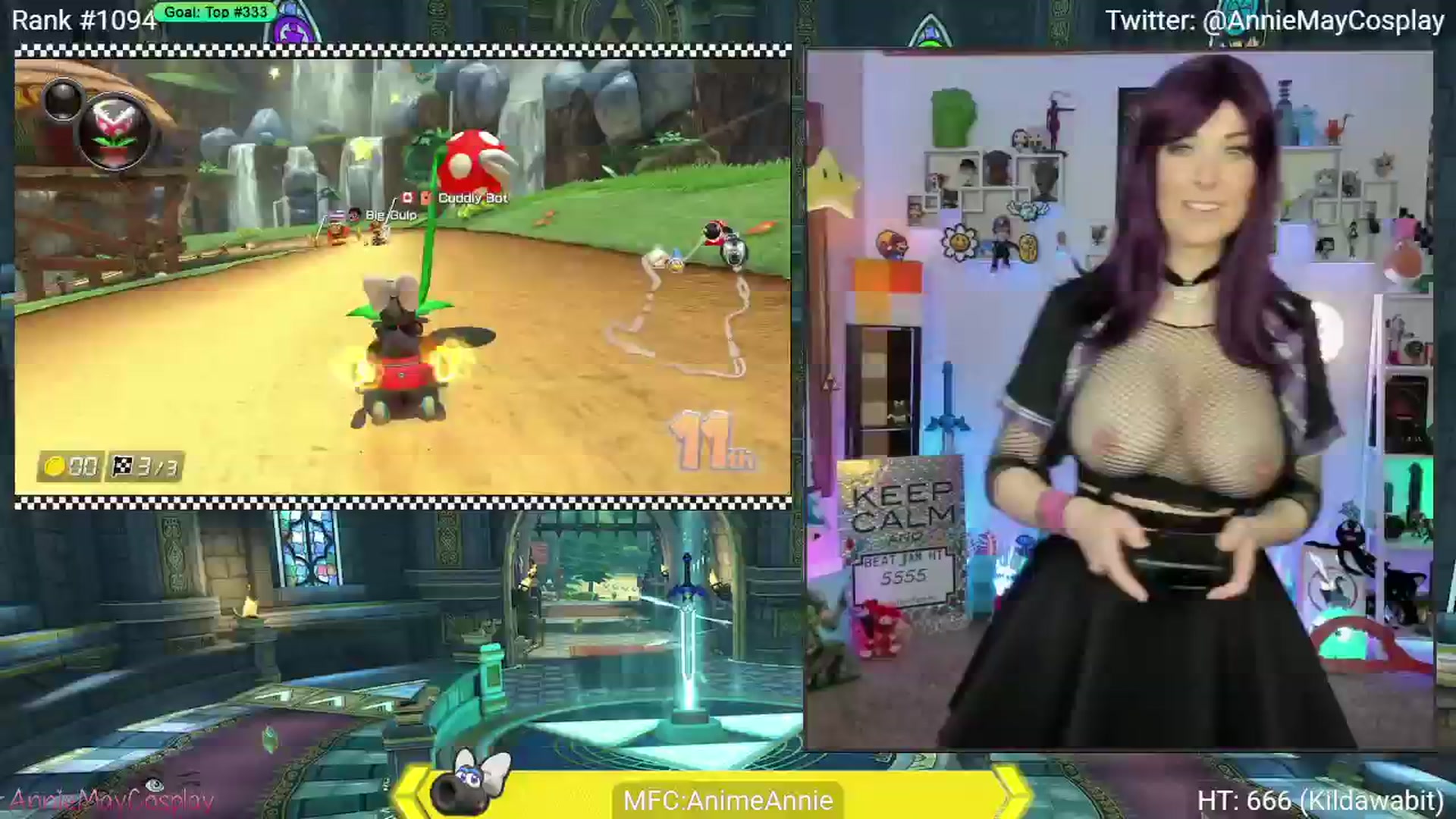 Gallery image thumbnail from AnimeAnnie's myfreecams stream on, 01/31/2025, 04:33 image 6 of 20