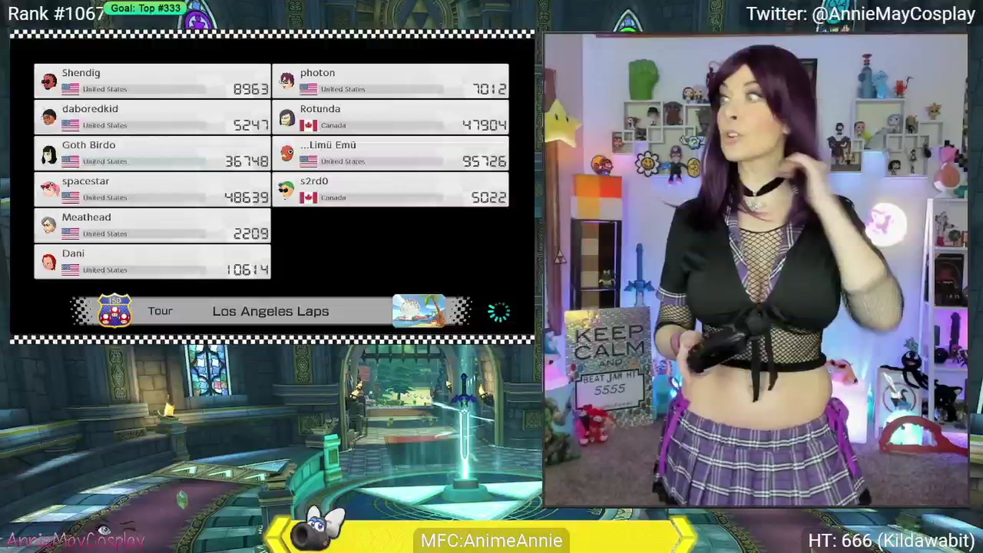 Gallery image thumbnail from AnimeAnnie's myfreecams stream on, 01/31/2025, 04:33 image 11 of 20