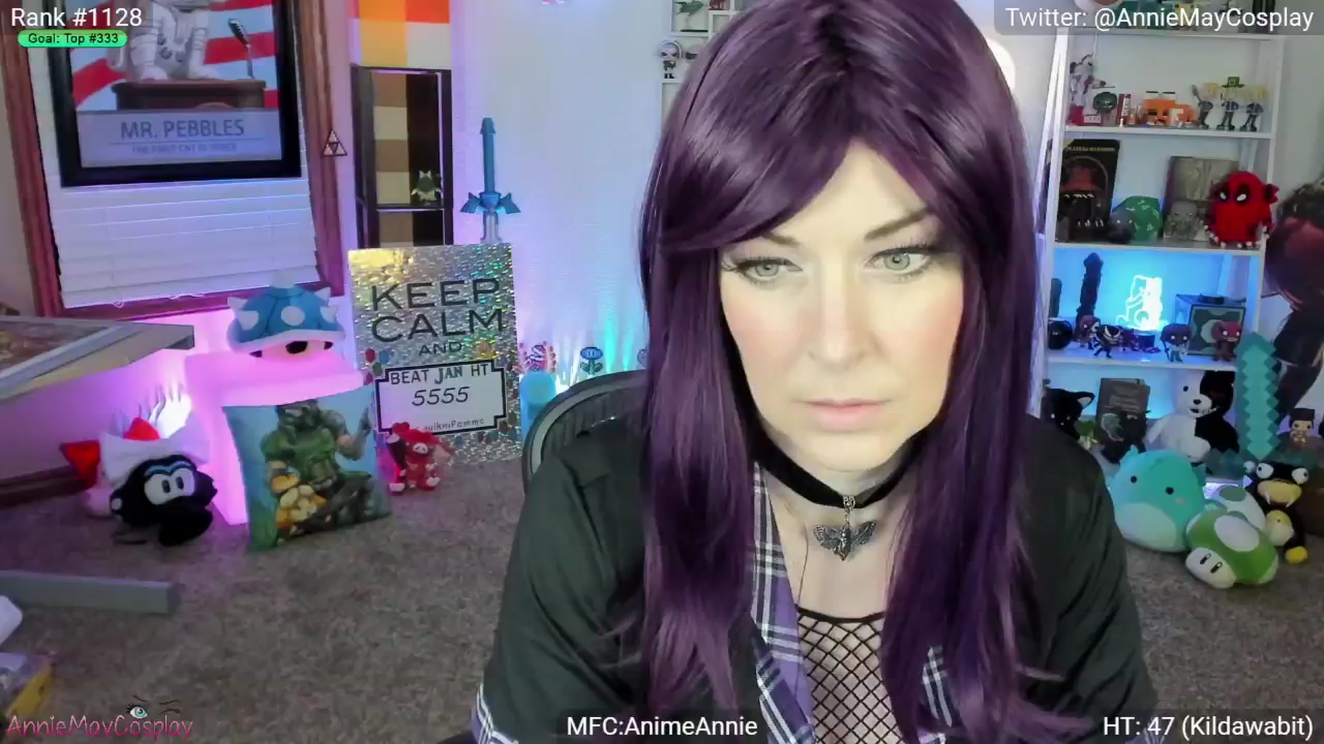 Gallery image thumbnail from AnimeAnnie's myfreecams stream on, 01/31/2025, 04:33 image 2 of 20