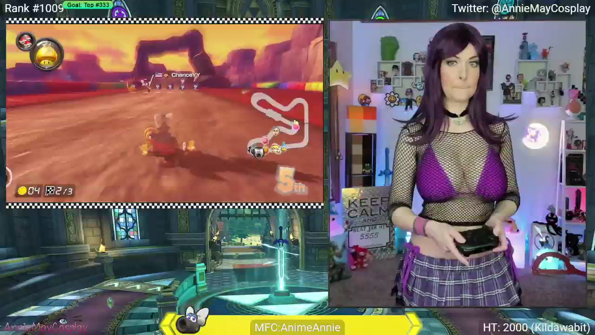 Gallery image thumbnail from AnimeAnnie's myfreecams stream on, 01/31/2025, 04:33 image 19 of 20