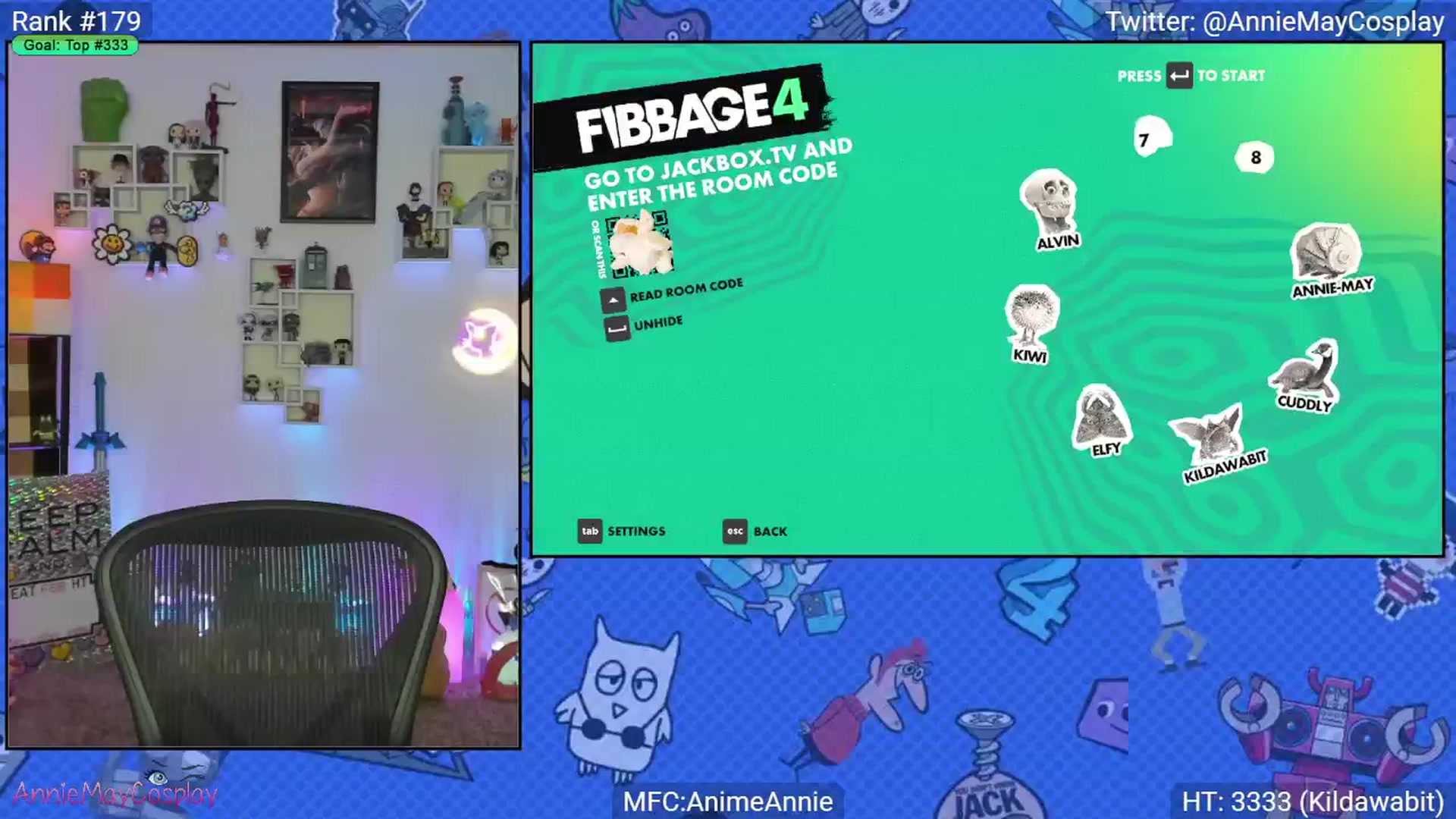 Gallery image thumbnail from AnimeAnnie's myfreecams stream on, 02/02/2025, 04:30 image 13 of 20