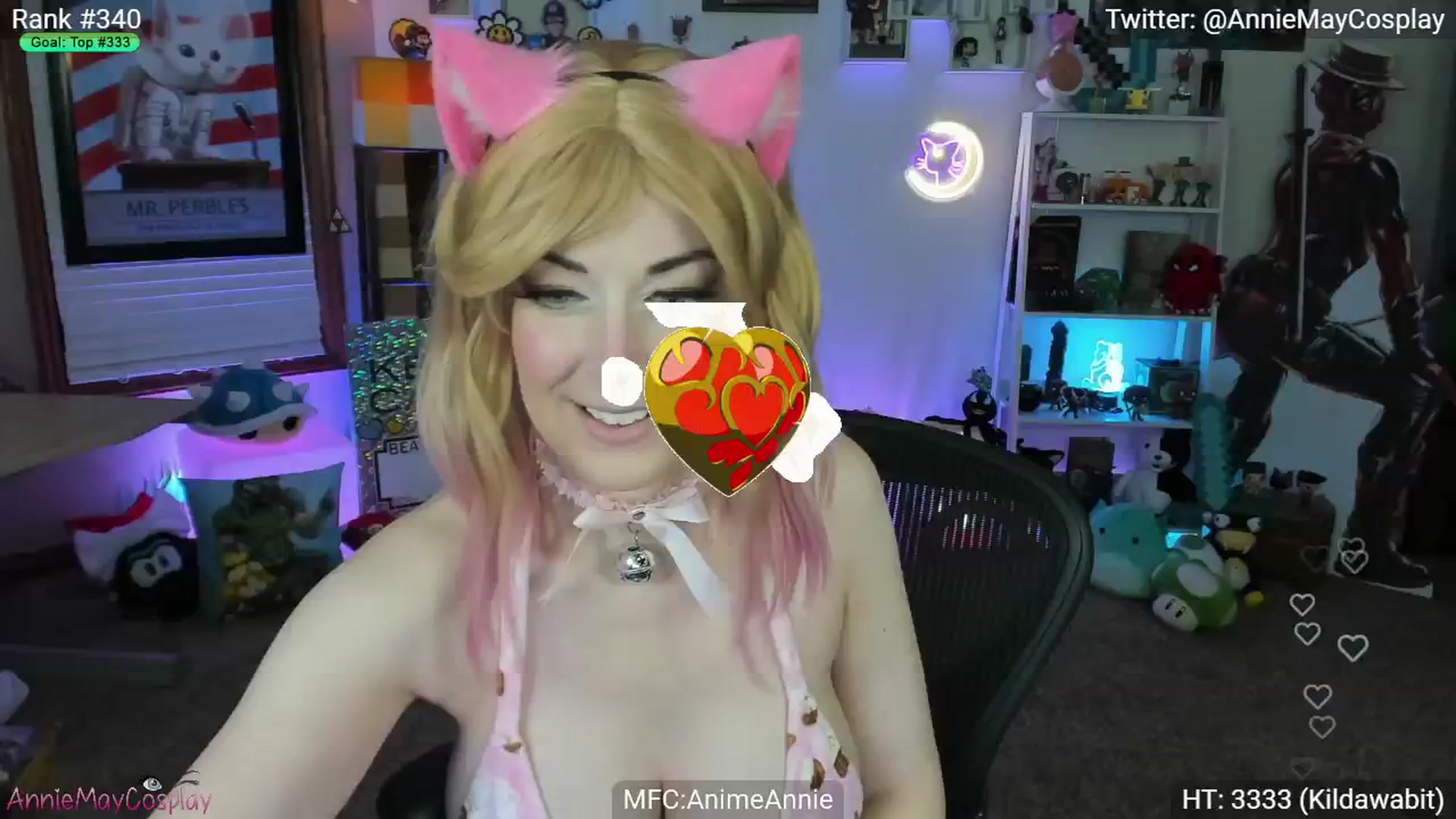 Gallery image thumbnail from AnimeAnnie's myfreecams stream on, 02/02/2025, 04:30 image 6 of 20