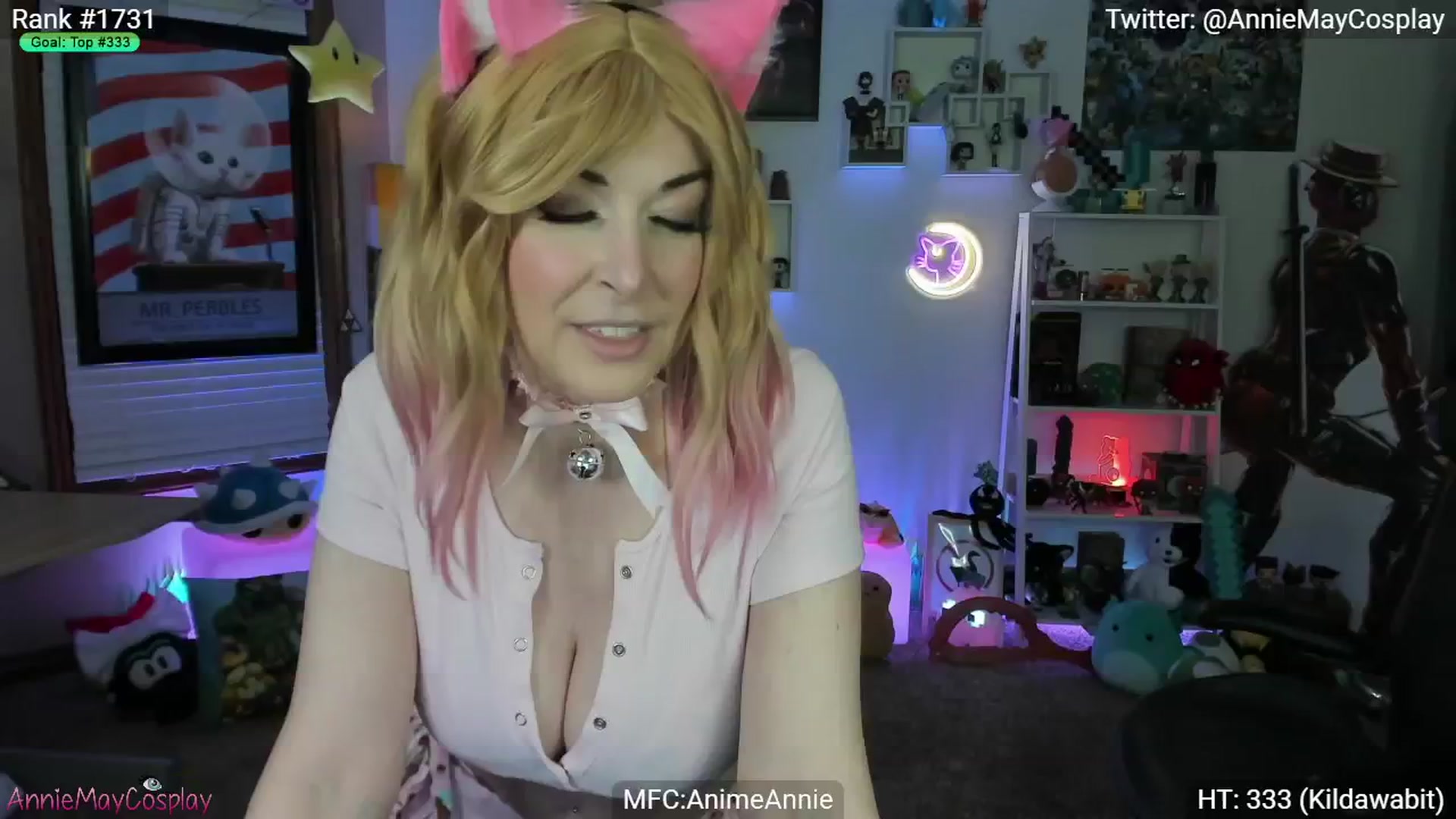 Gallery image thumbnail from AnimeAnnie's myfreecams stream on, 02/02/2025, 04:30 image 4 of 20