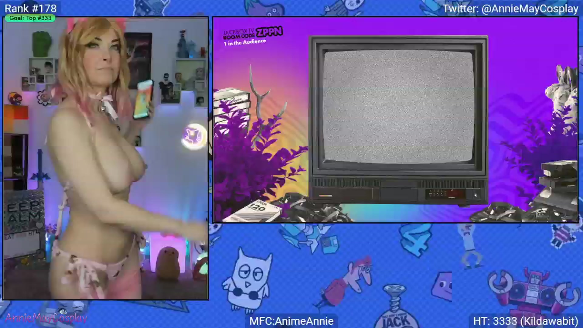 Gallery image thumbnail from AnimeAnnie's myfreecams stream on, 02/02/2025, 04:30 image 11 of 20