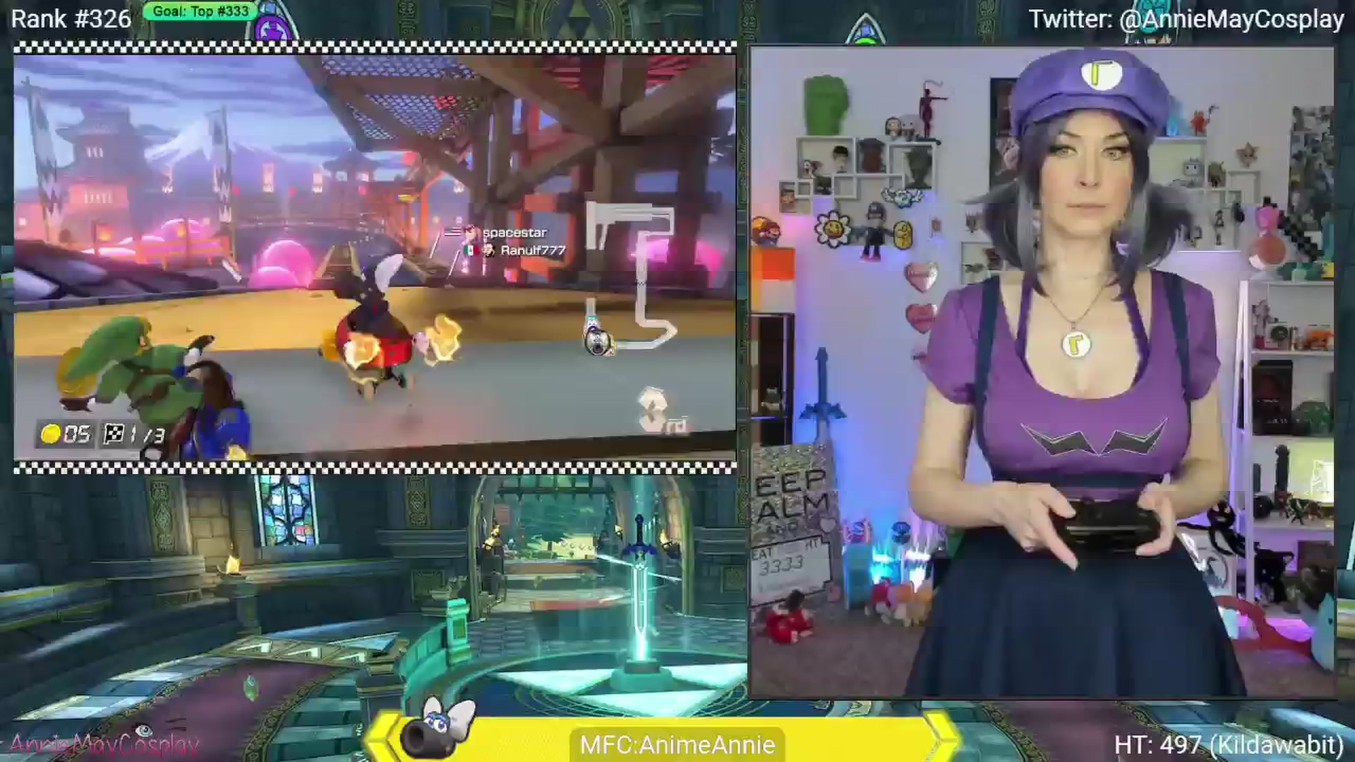 Gallery image thumbnail from AnimeAnnie's myfreecams stream on, 02/04/2025, 04:04 image 16 of 20