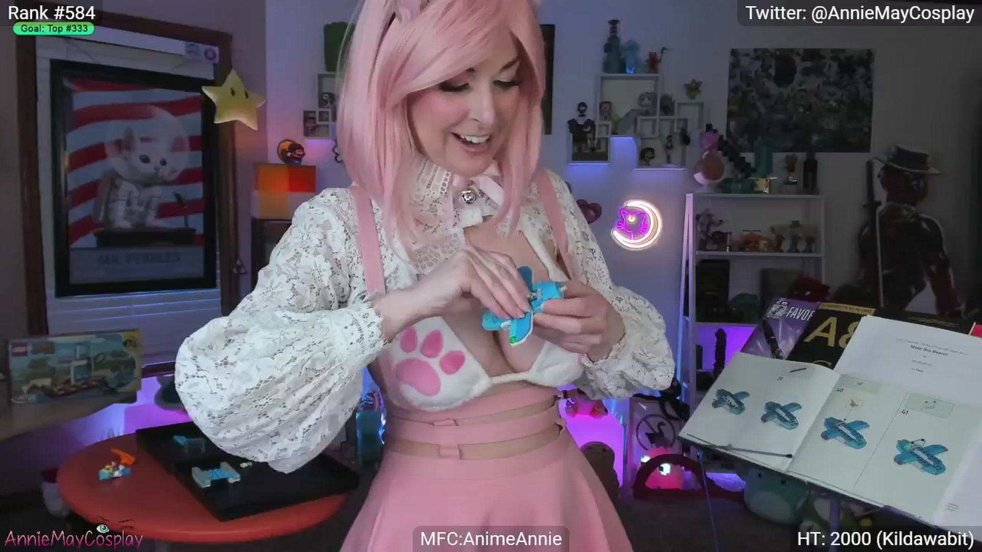 Gallery image thumbnail from AnimeAnnie's myfreecams stream on, 02/09/2025, 02:07 image 7 of 20
