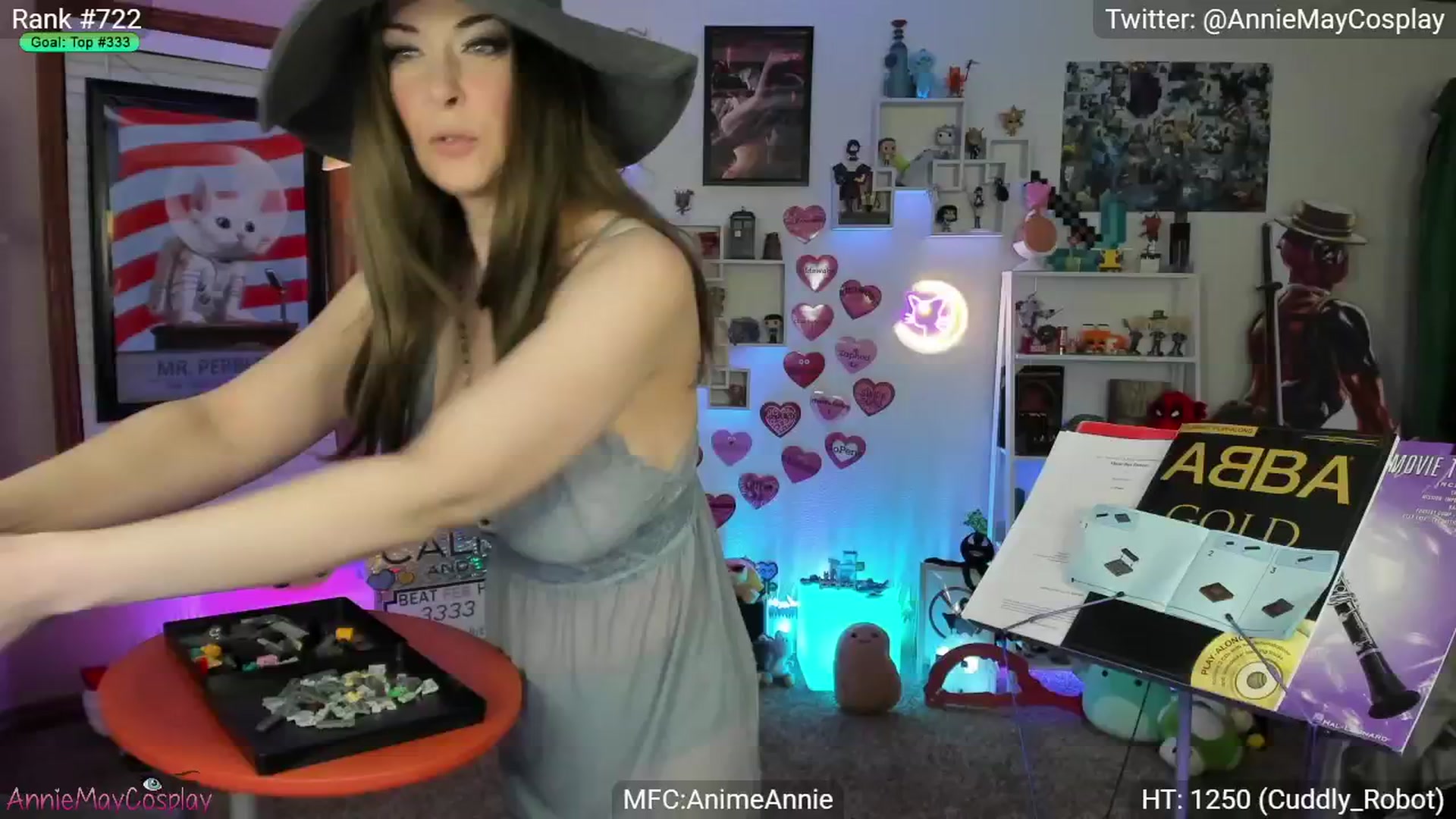 Gallery image thumbnail from AnimeAnnie's myfreecams stream on, 02/16/2025, 04:42 image 2 of 20