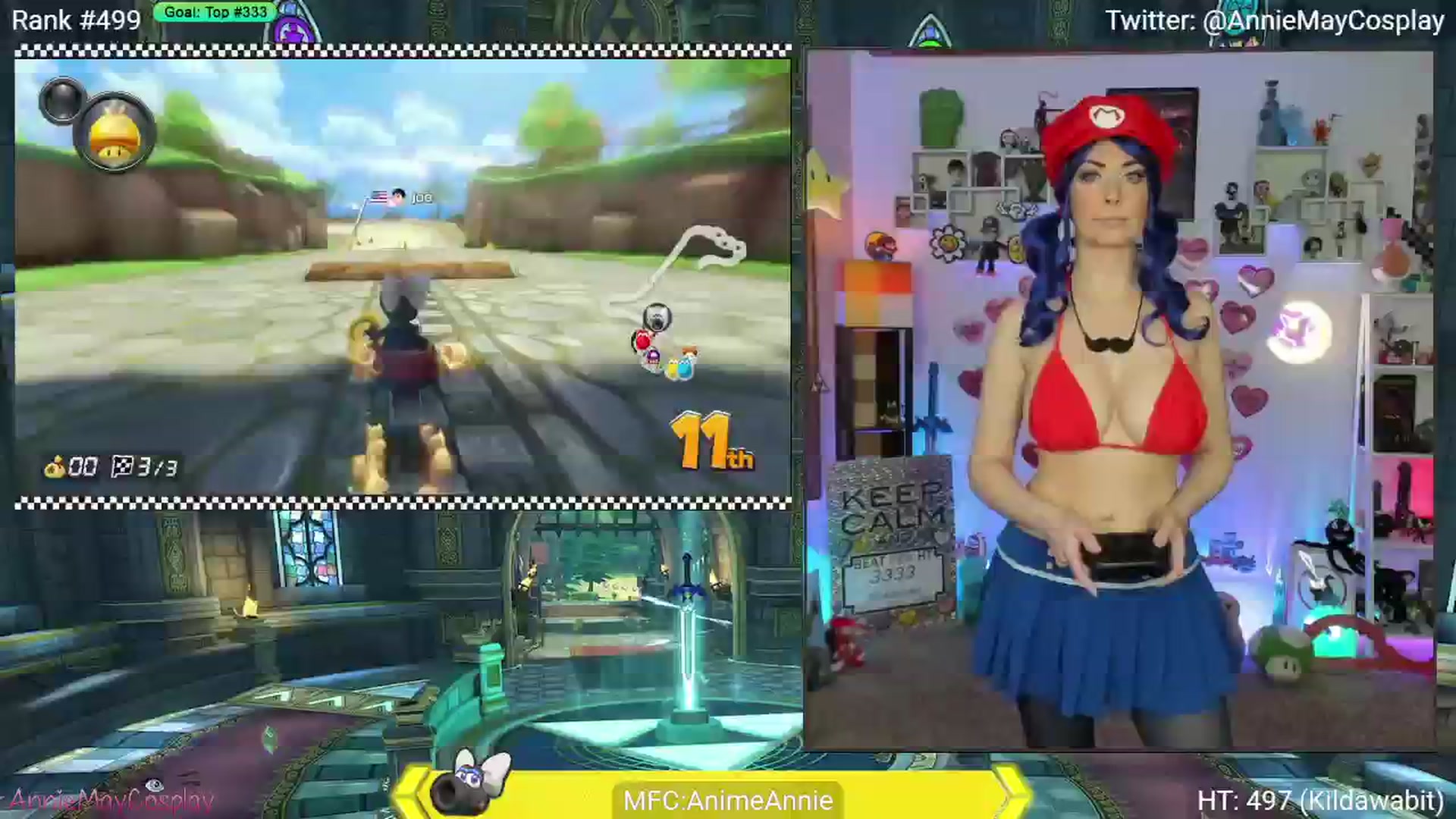 Gallery image thumbnail from AnimeAnnie's myfreecams stream on, 02/18/2025, 03:58 image 16 of 20