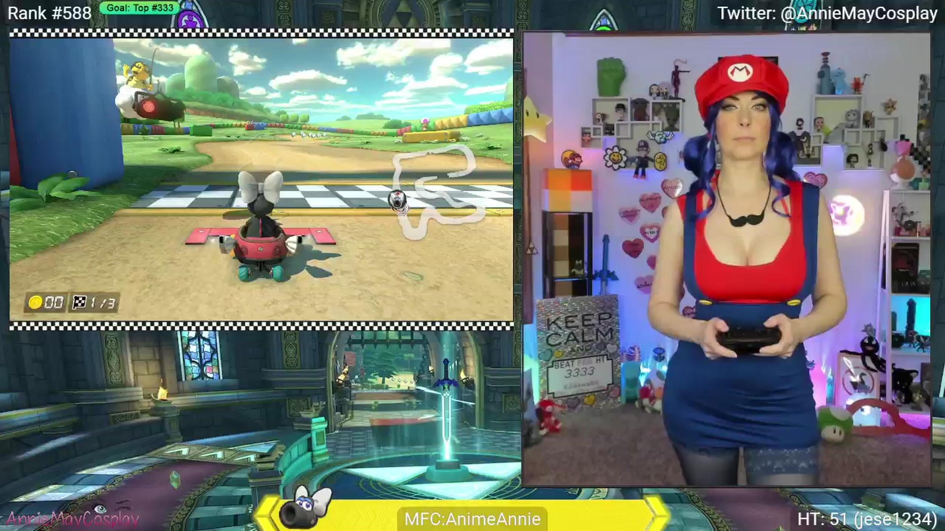 Gallery image thumbnail from AnimeAnnie's myfreecams stream on, 02/18/2025, 03:58 image 4 of 20