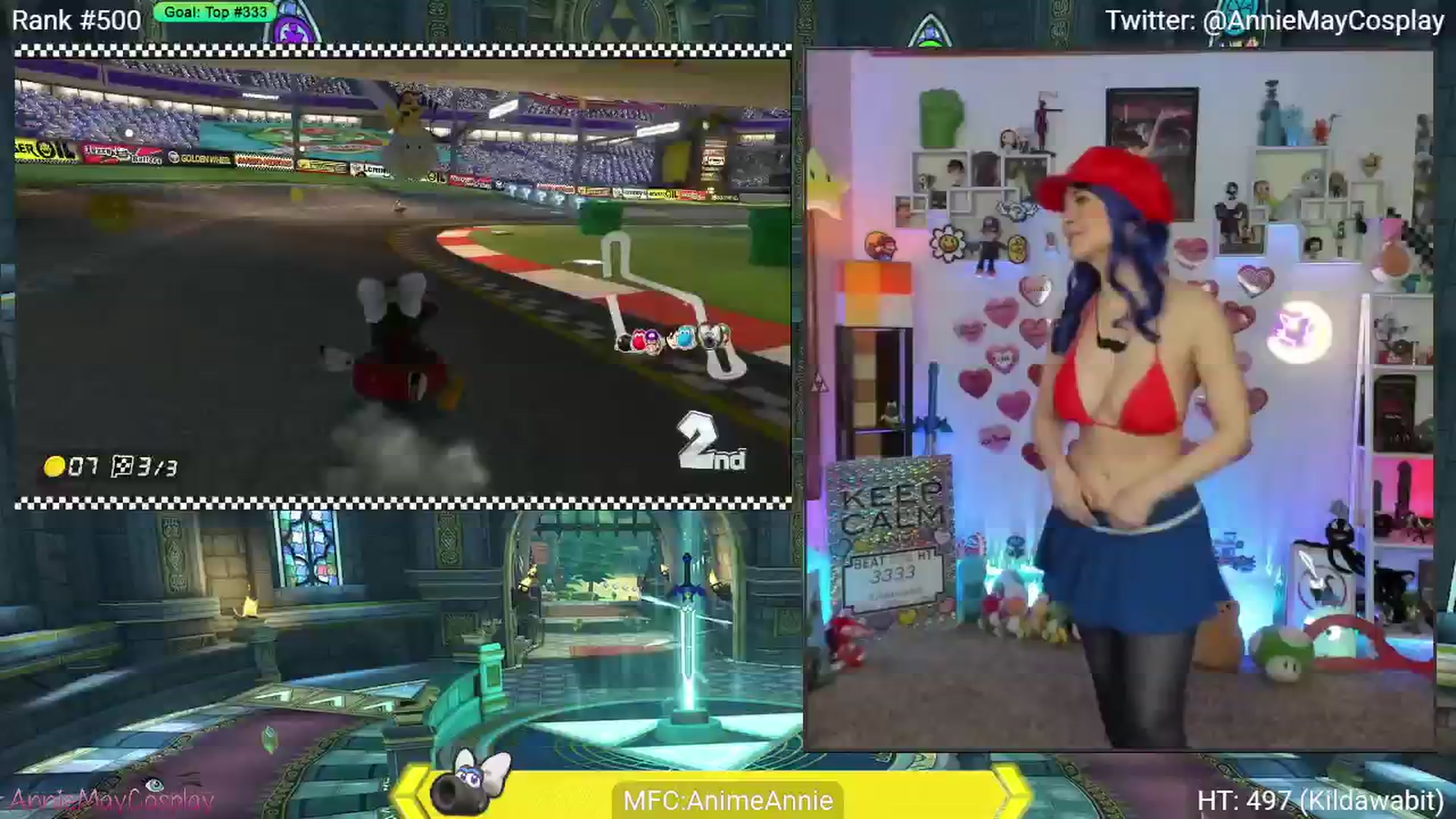 Gallery image thumbnail from AnimeAnnie's myfreecams stream on, 02/18/2025, 03:58 image 17 of 20