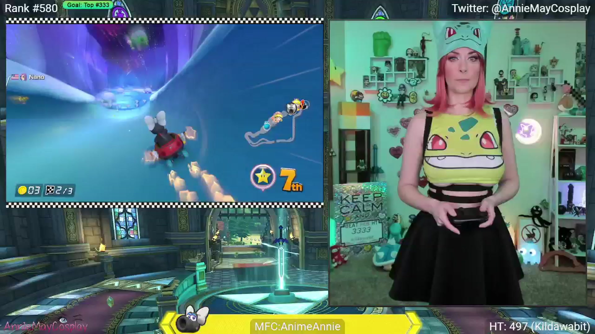 Gallery image thumbnail from AnimeAnnie's myfreecams stream on, 02/21/2025, 03:52 image 16 of 20
