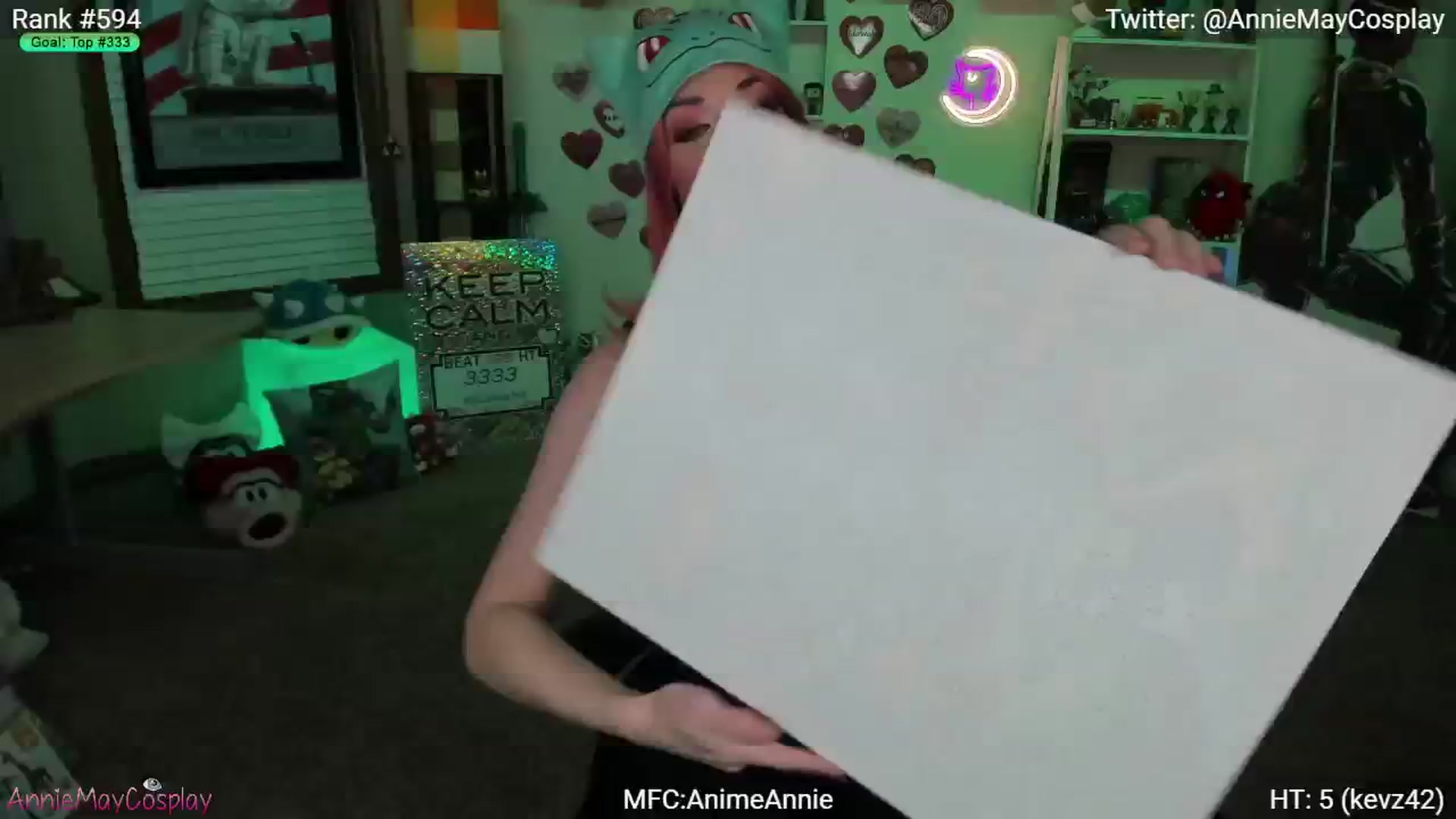 Gallery image thumbnail from AnimeAnnie's myfreecams stream on, 02/21/2025, 03:52 image 2 of 20