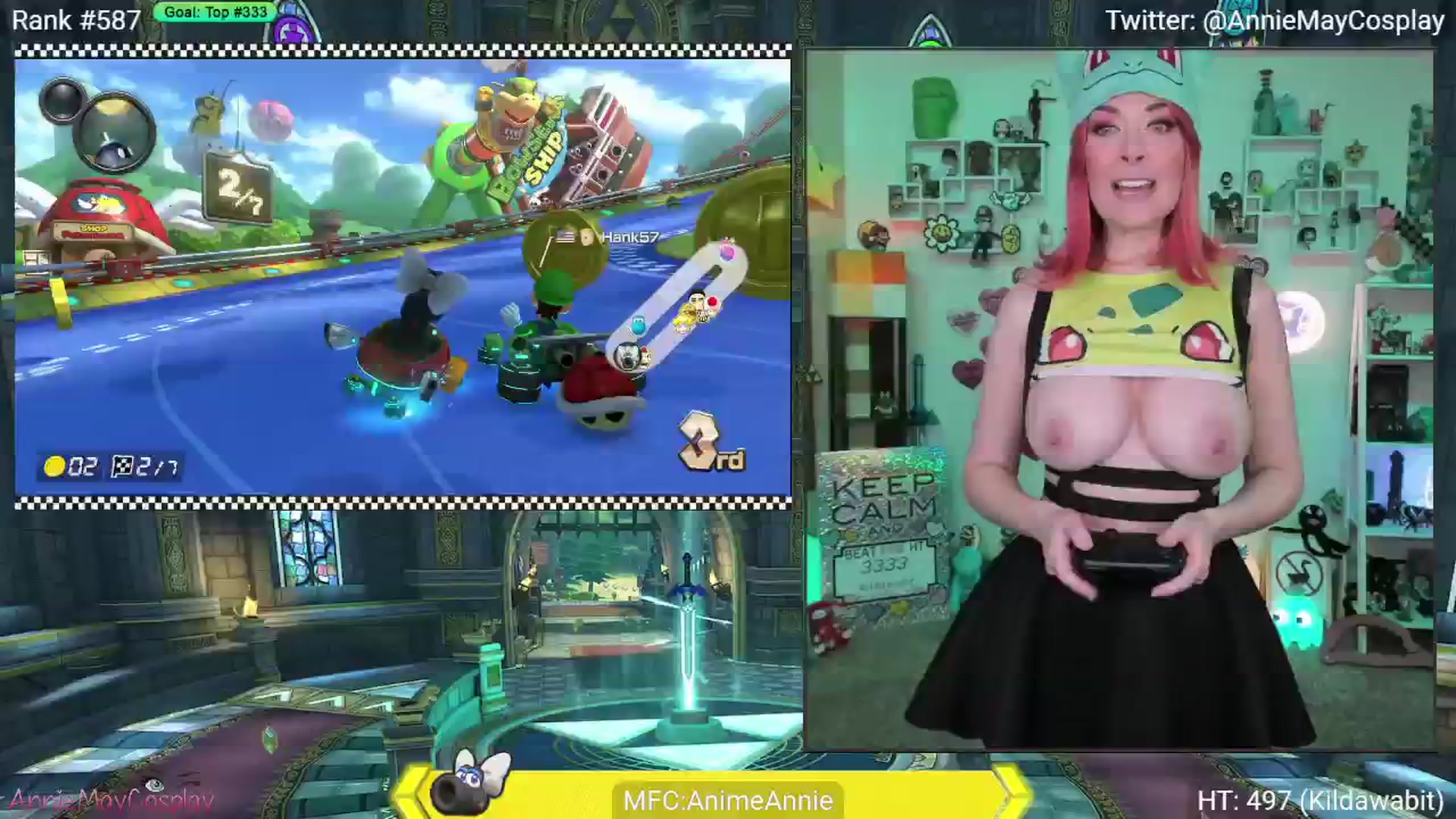 Gallery image thumbnail from AnimeAnnie's myfreecams stream on, 02/21/2025, 03:52 image 7 of 20