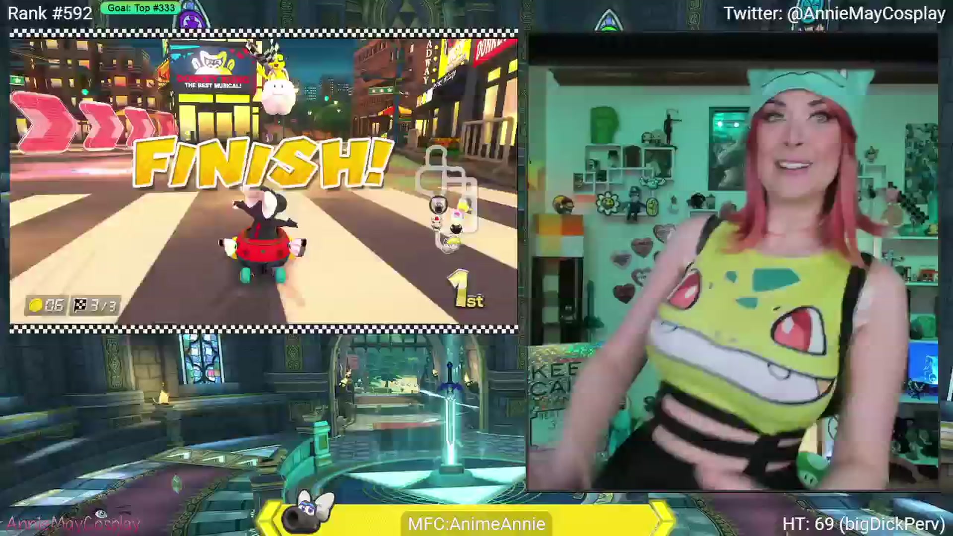 Gallery image thumbnail from AnimeAnnie's myfreecams stream on, 02/21/2025, 03:52 image 5 of 20