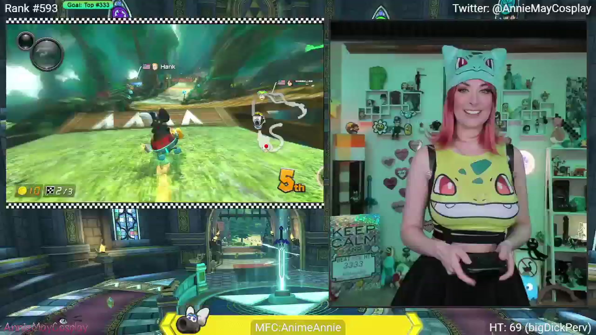Gallery image thumbnail from AnimeAnnie's myfreecams stream on, 02/21/2025, 03:52 image 6 of 20