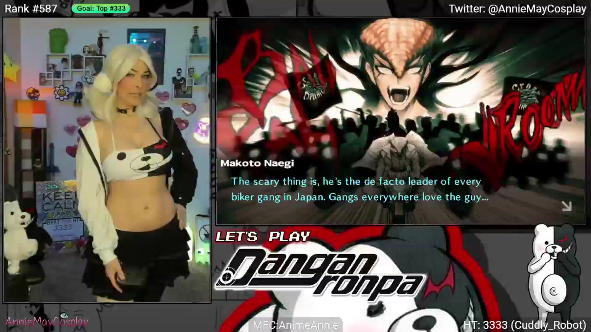 Gallery image thumbnail from AnimeAnnie's myfreecams stream on, 02/23/2025, 04:00 image 3 of 20