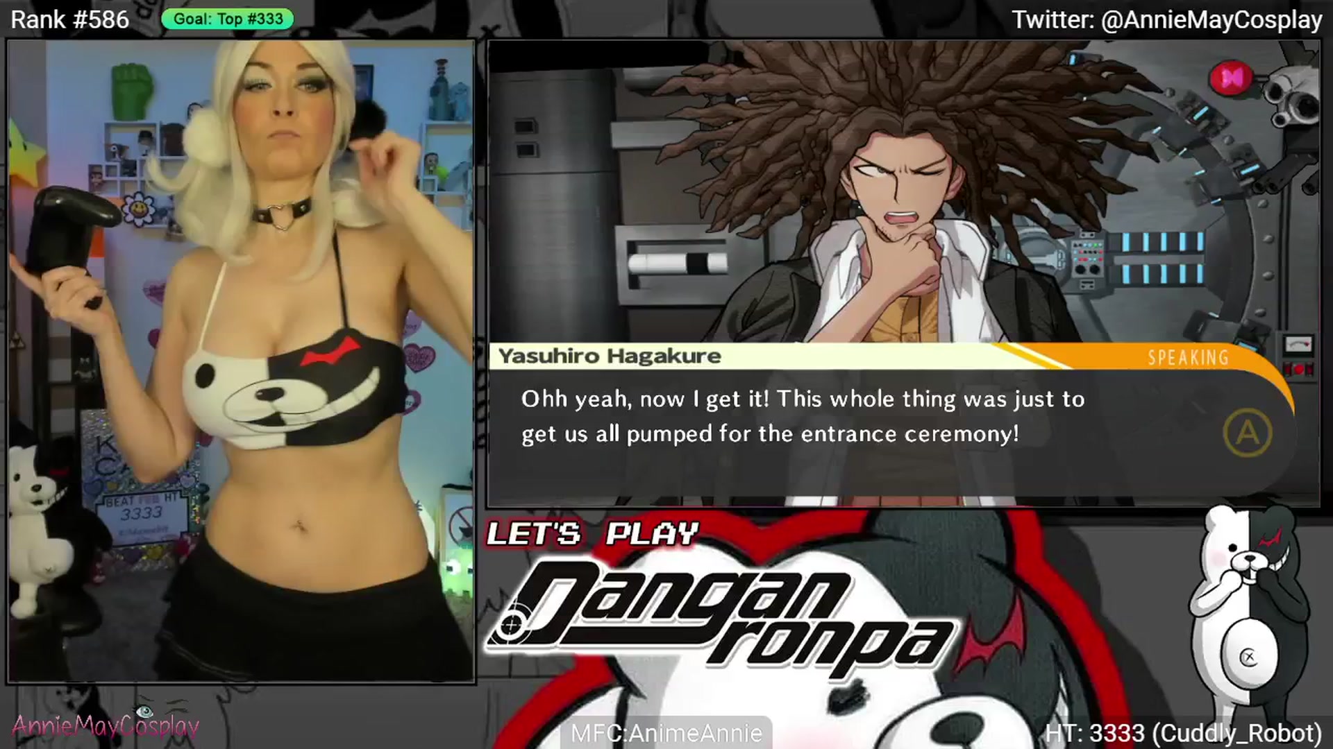 Gallery image thumbnail from AnimeAnnie's myfreecams stream on, 02/23/2025, 04:00 image 8 of 20