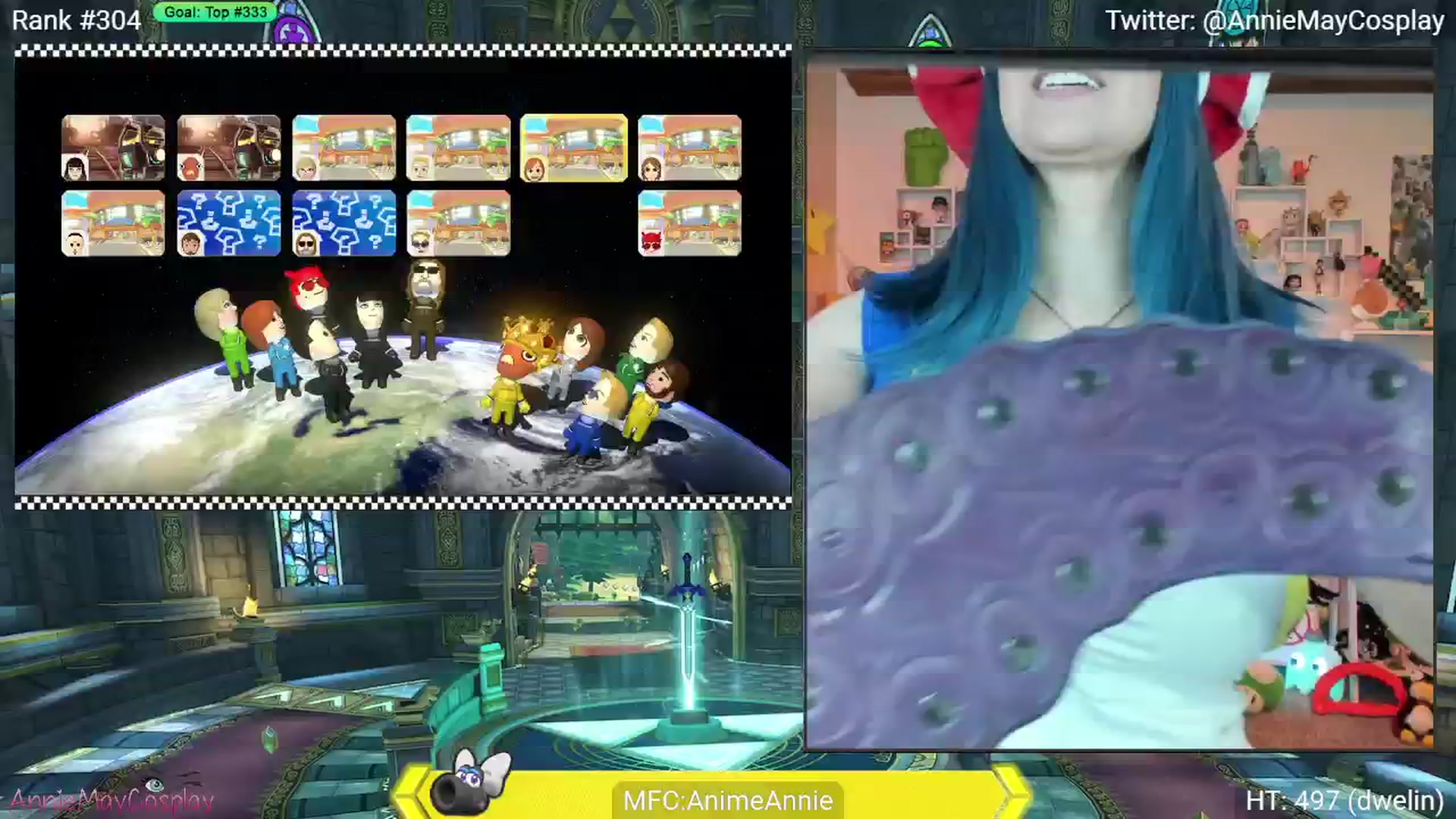 Gallery image thumbnail from AnimeAnnie's myfreecams stream on, 02/25/2025, 03:43 image 15 of 20