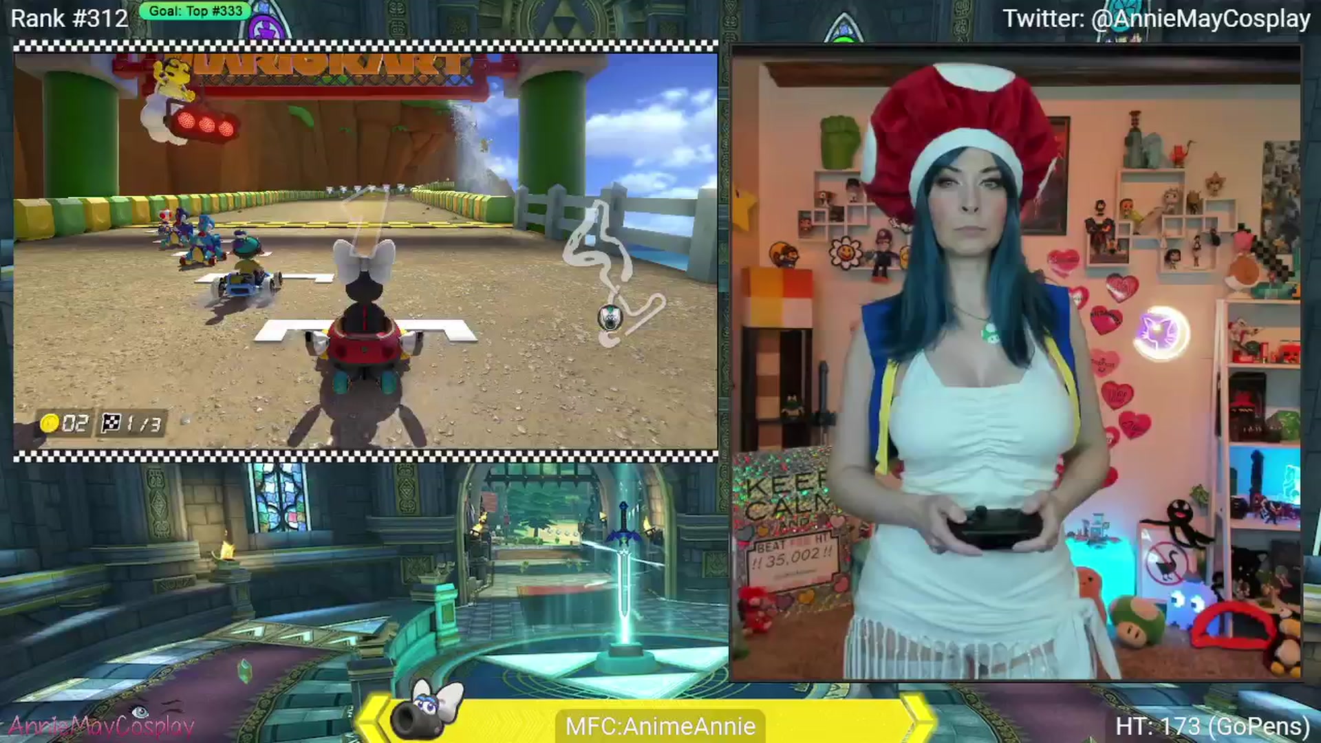 Gallery image thumbnail from AnimeAnnie's myfreecams stream on, 02/25/2025, 03:43 image 9 of 20