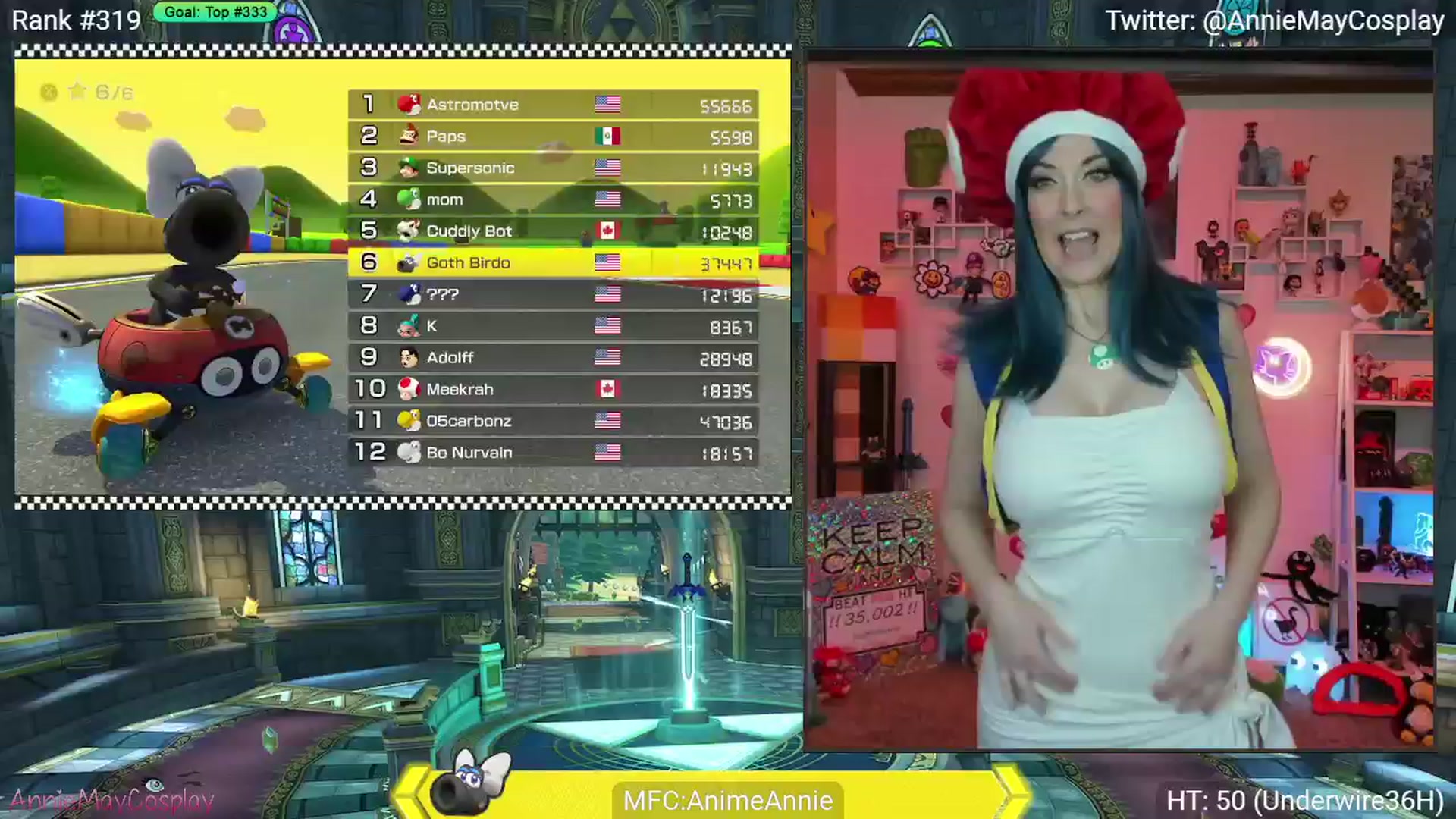 Gallery image thumbnail from AnimeAnnie's myfreecams stream on, 02/25/2025, 03:43 image 5 of 20