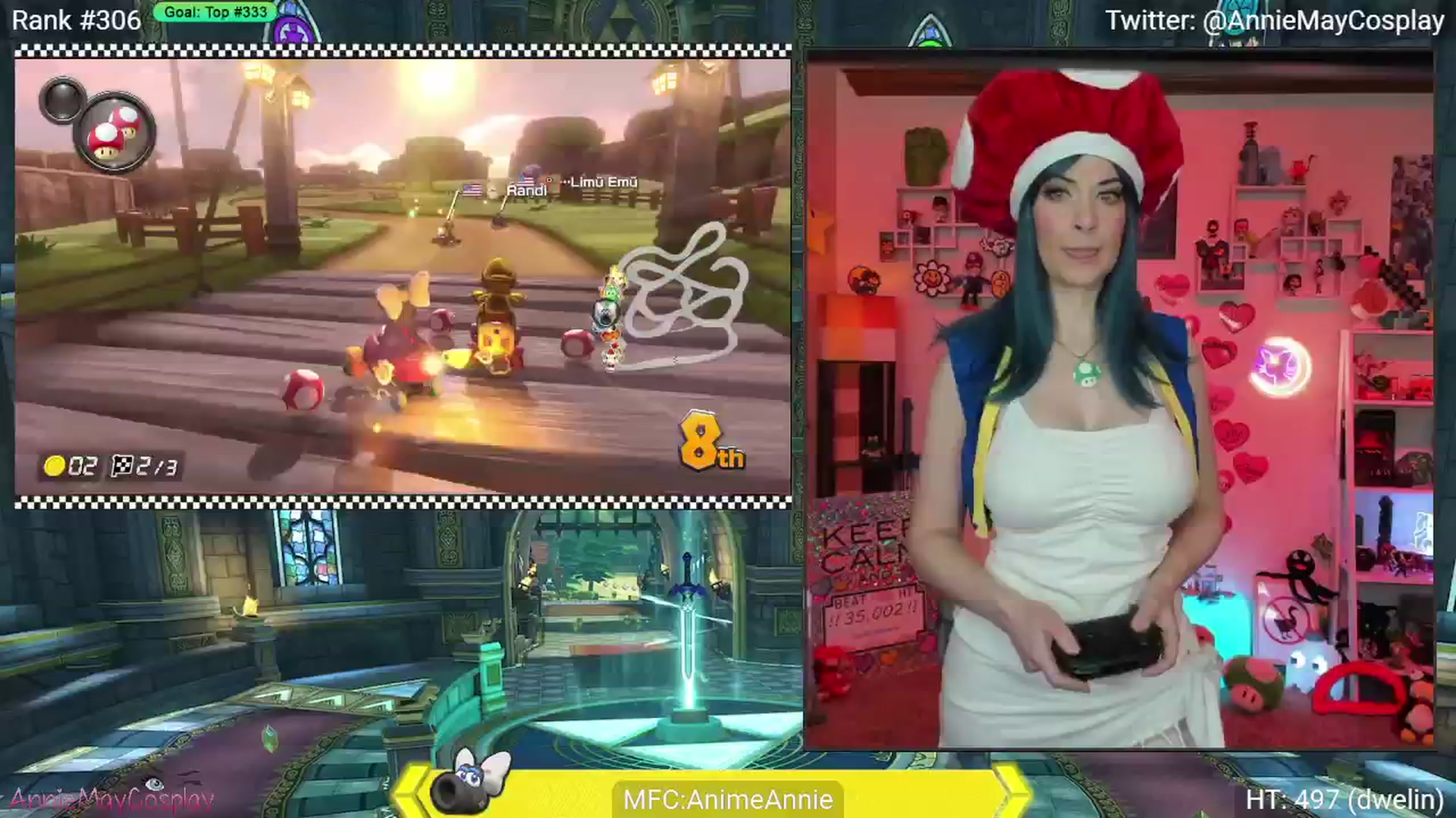 Gallery image thumbnail from AnimeAnnie's myfreecams stream on, 02/25/2025, 03:43 image 14 of 20