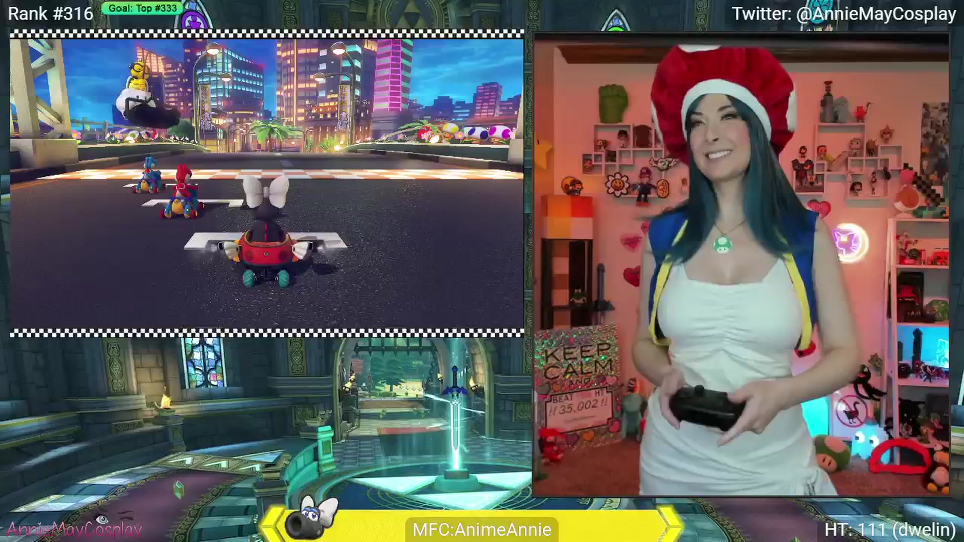 Gallery image thumbnail from AnimeAnnie's myfreecams stream on, 02/25/2025, 03:43 image 7 of 20