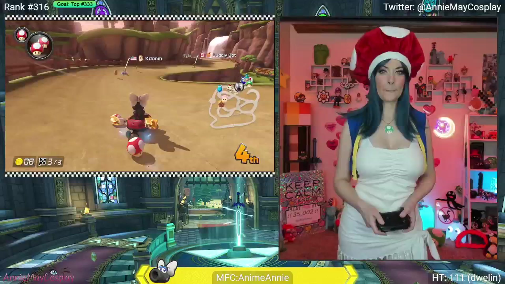 Gallery image thumbnail from AnimeAnnie's myfreecams stream on, 02/25/2025, 03:43 image 8 of 20