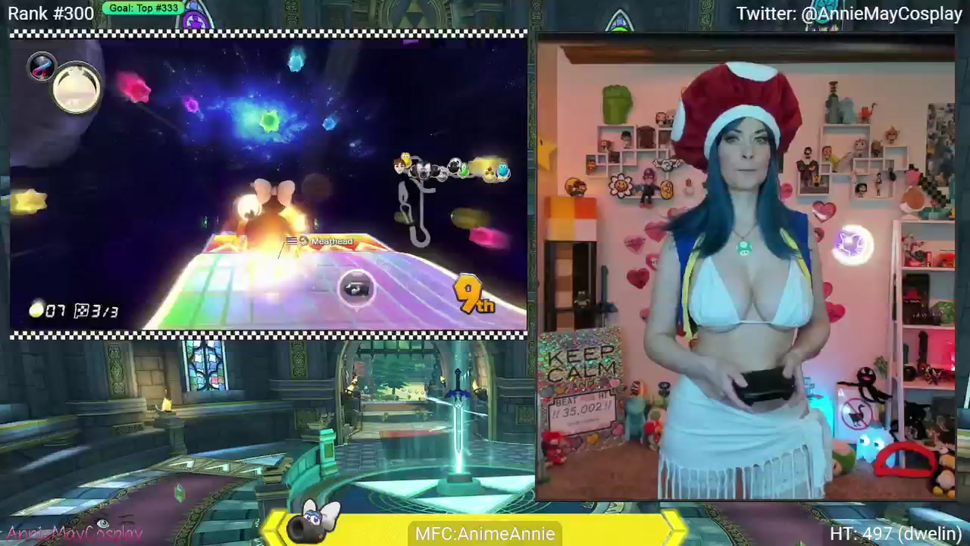 Gallery image thumbnail from AnimeAnnie's myfreecams stream on, 02/25/2025, 03:43 image 20 of 20