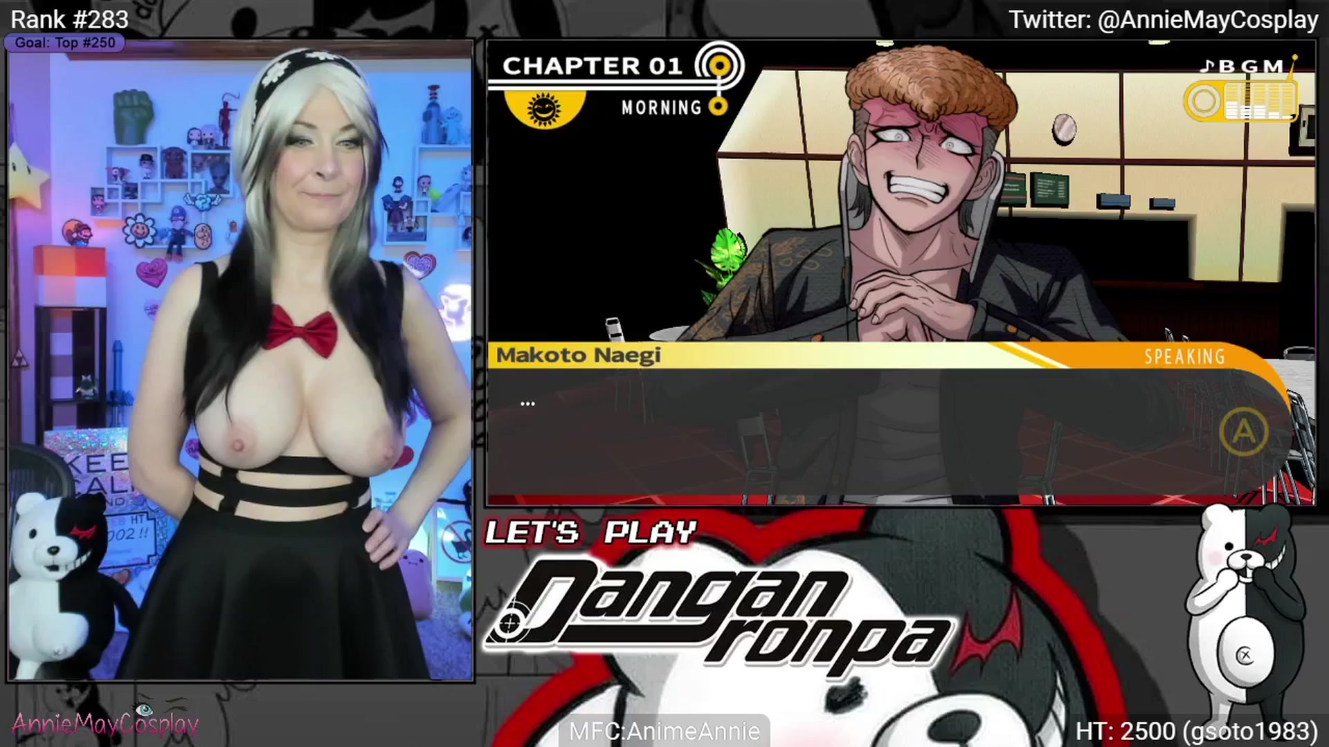 Gallery image thumbnail from AnimeAnnie's myfreecams stream on, 02/27/2025, 04:32 image 11 of 20
