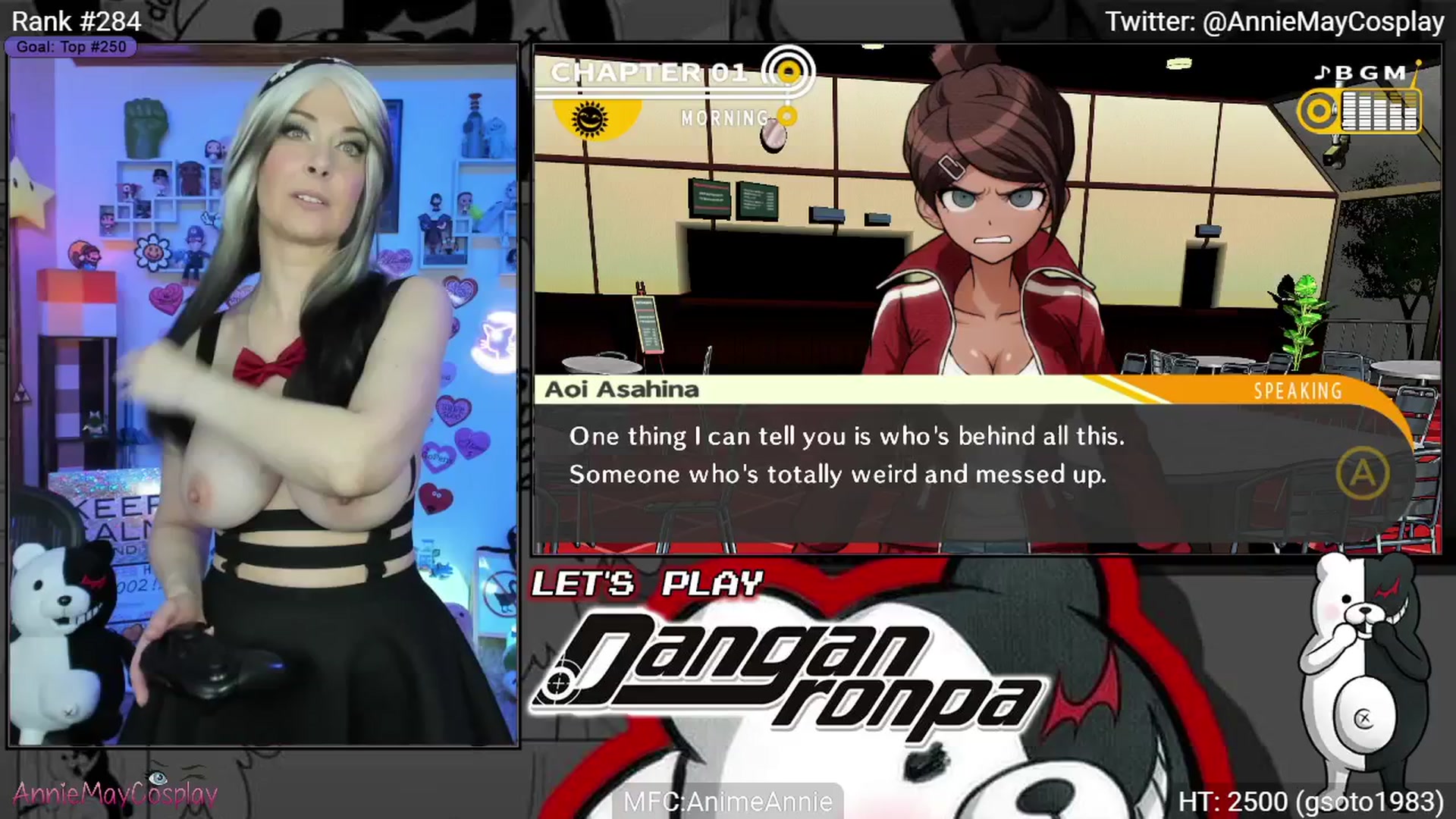 Gallery image thumbnail from AnimeAnnie's myfreecams stream on, 02/27/2025, 04:32 image 10 of 20