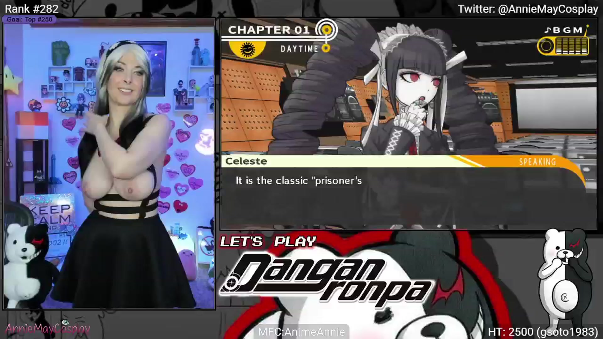 Gallery image thumbnail from AnimeAnnie's myfreecams stream on, 02/27/2025, 04:32 image 12 of 20