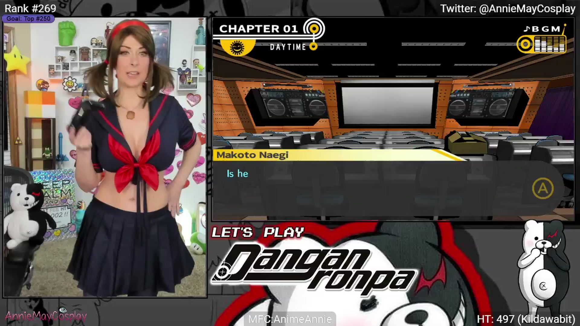 Gallery image thumbnail from AnimeAnnie's myfreecams stream on, 02/28/2025, 05:13 image 6 of 20